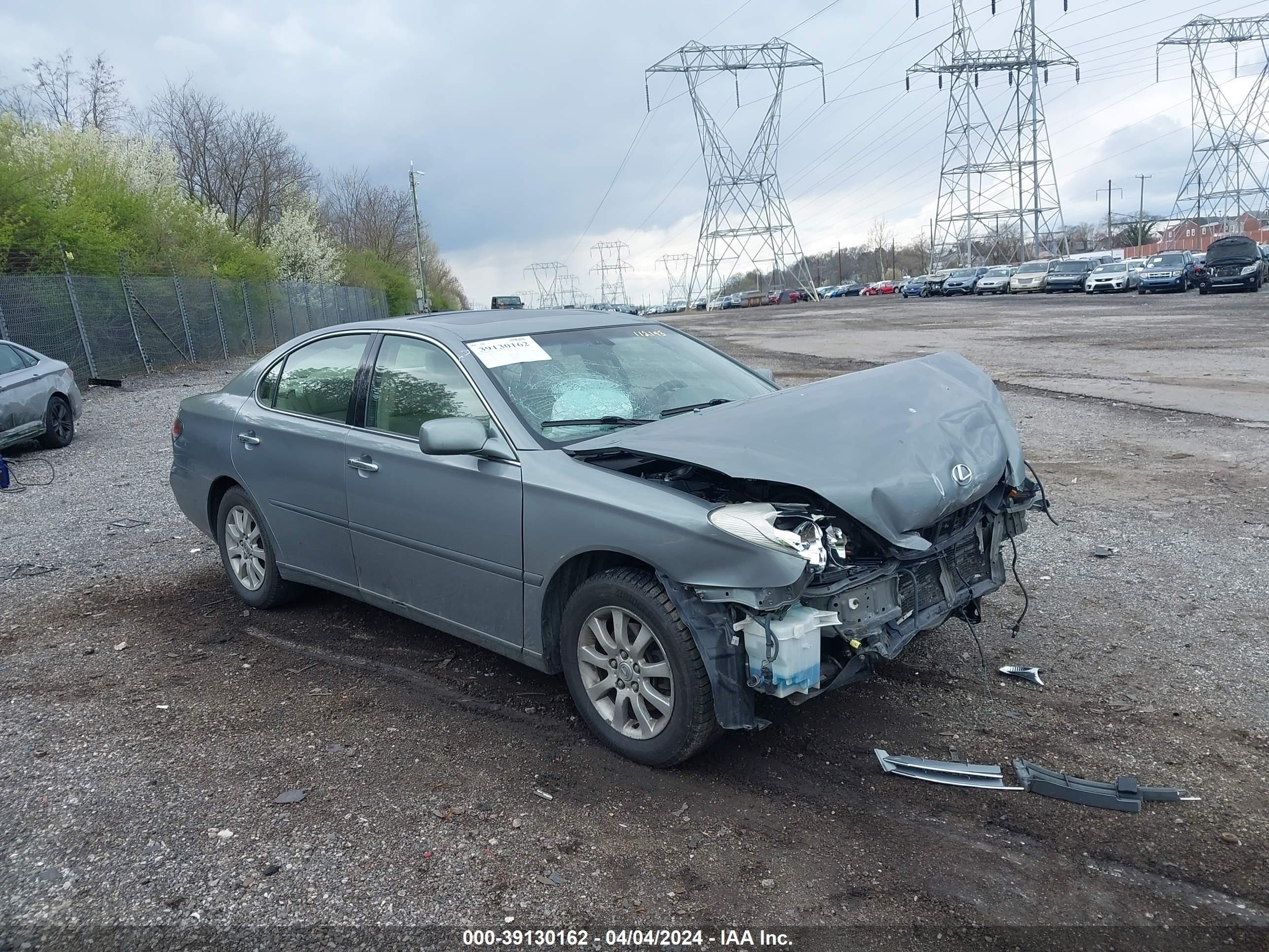 LEXUS ES 2003 jthbf30g930112143