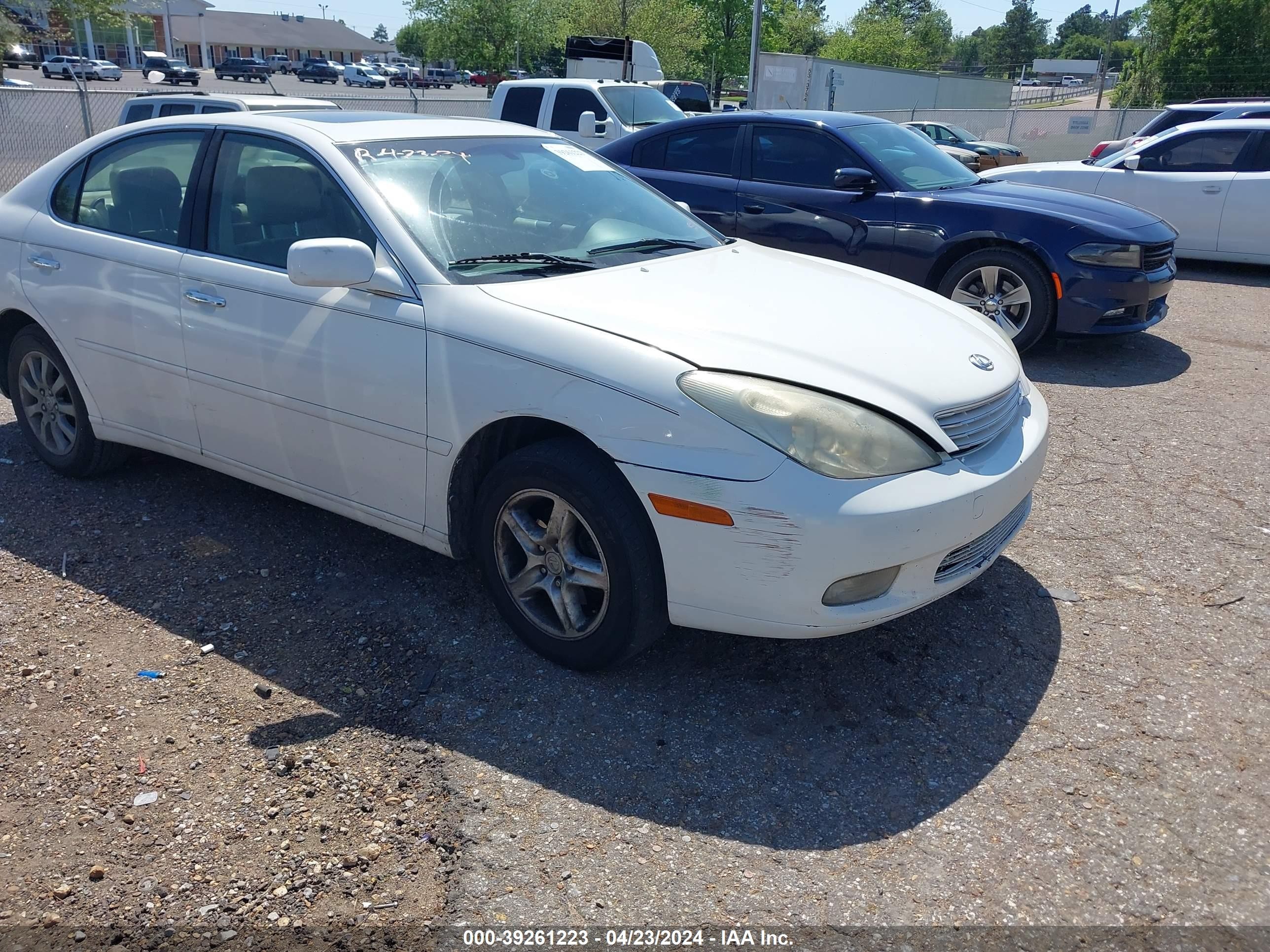 LEXUS ES 2003 jthbf30g930124065