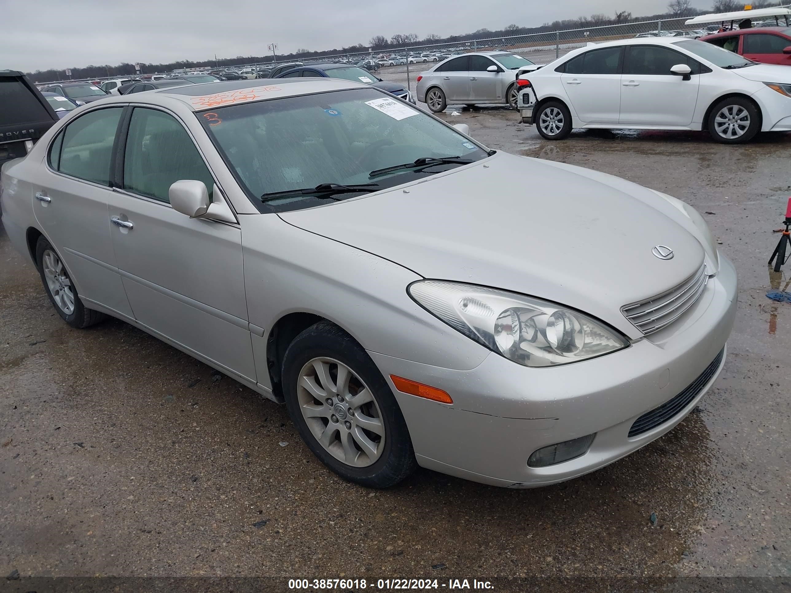 LEXUS ES 2002 jthbf30gx20014284