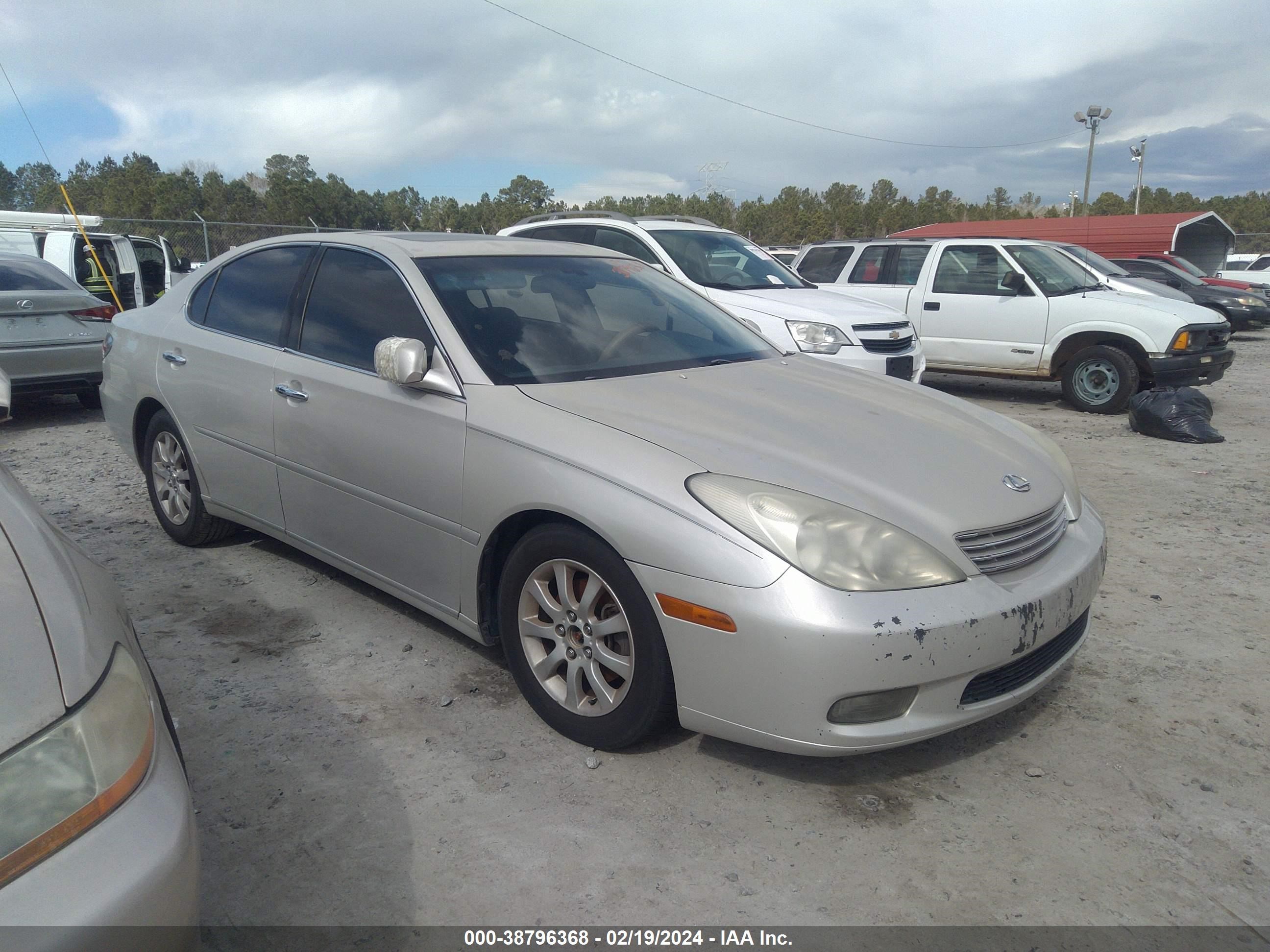 LEXUS ES 2002 jthbf30gx20069947