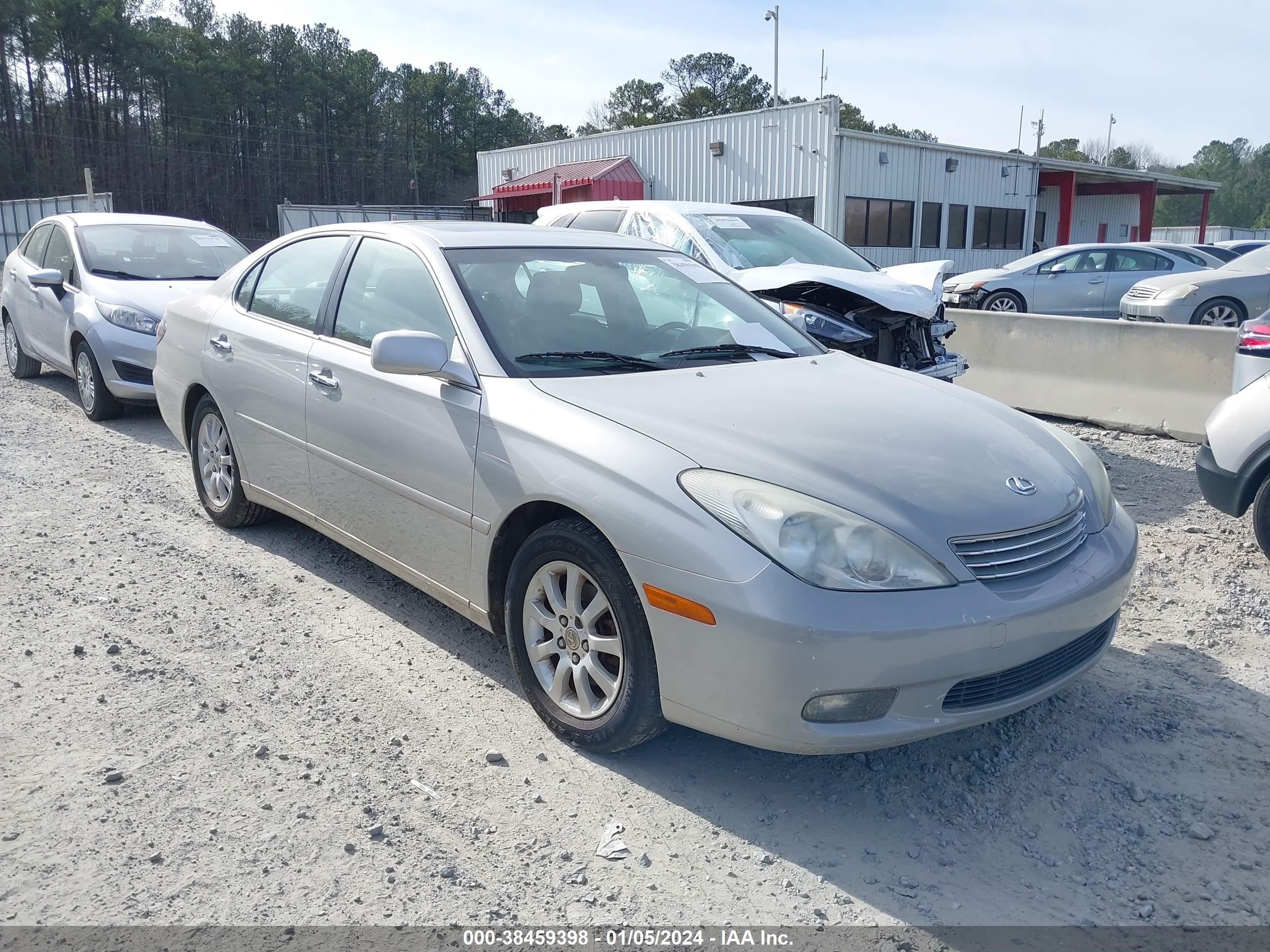 LEXUS ES 2002 jthbf30gx25009296