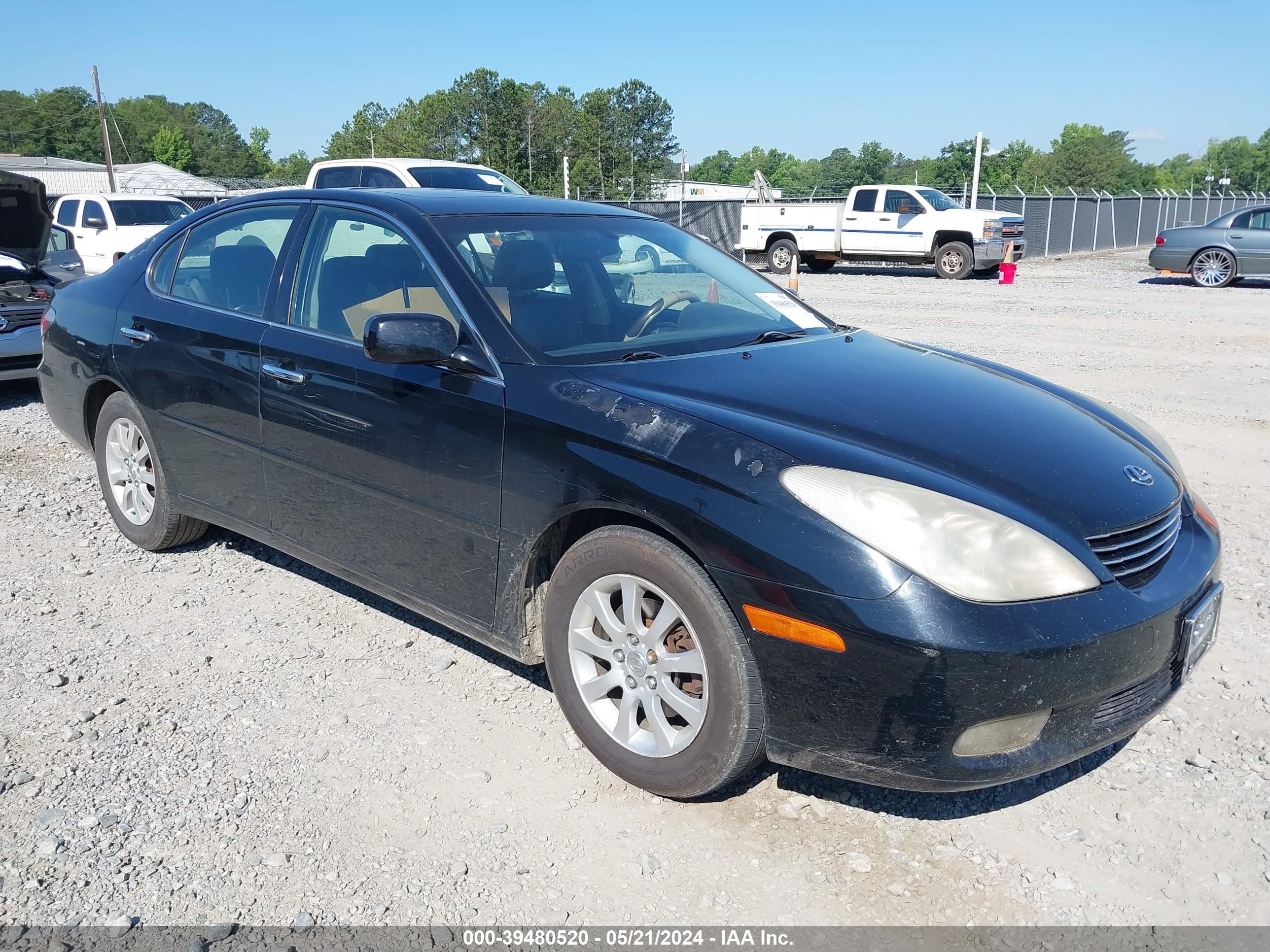 LEXUS ES 2003 jthbf30gx30096907