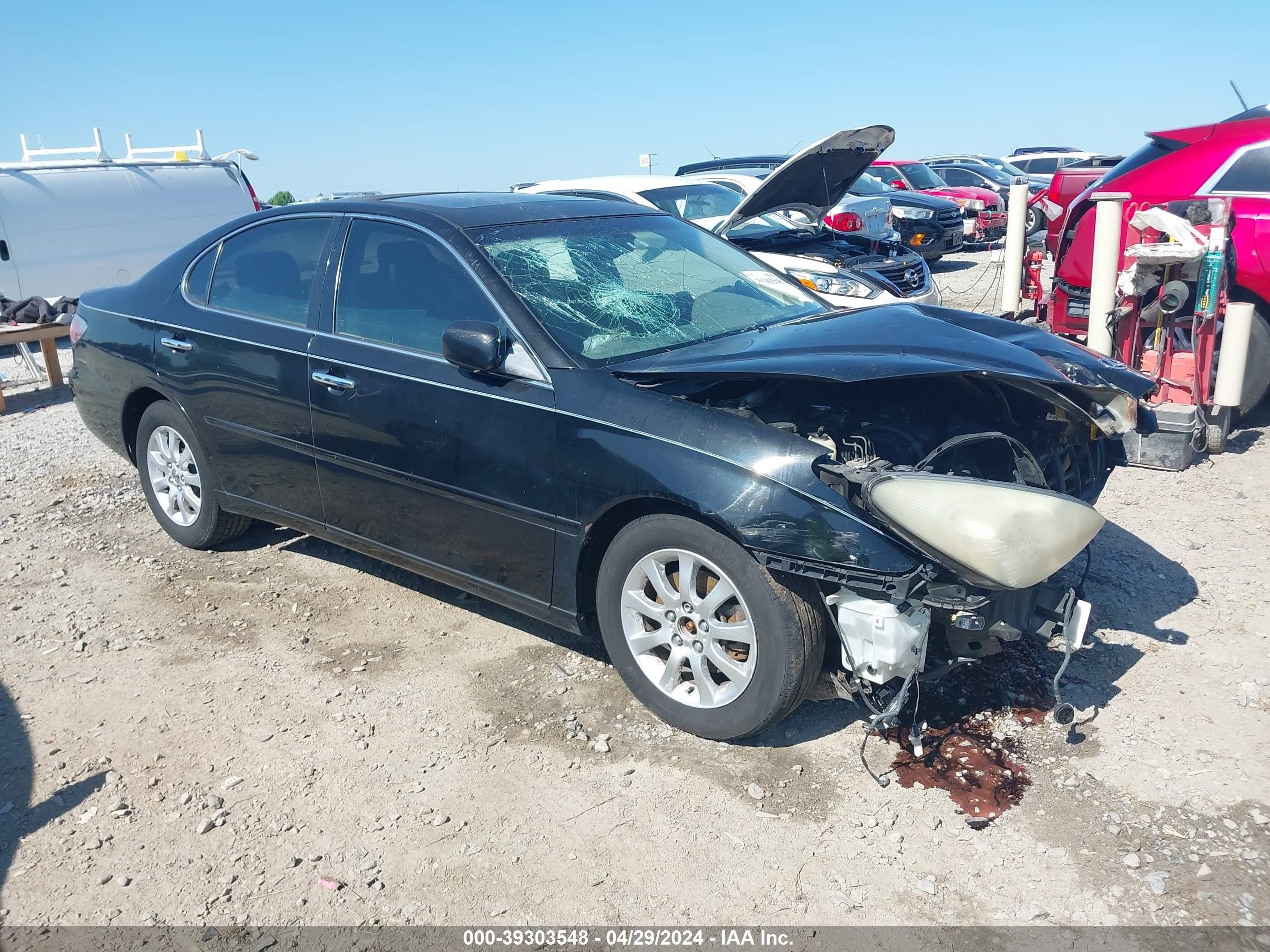 LEXUS ES 2003 jthbf30gx30113463