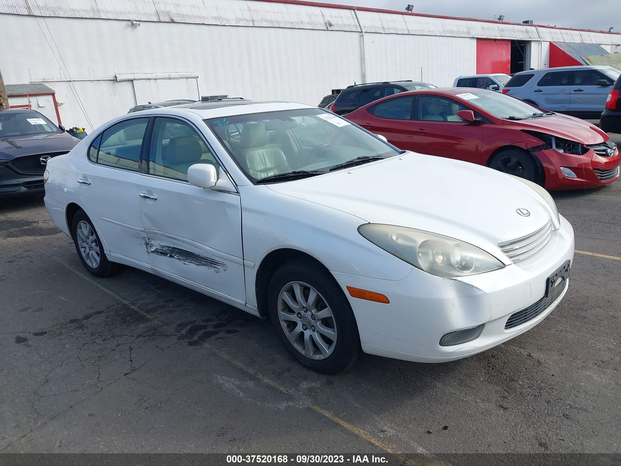 LEXUS ES 2003 jthbf30gx30139254