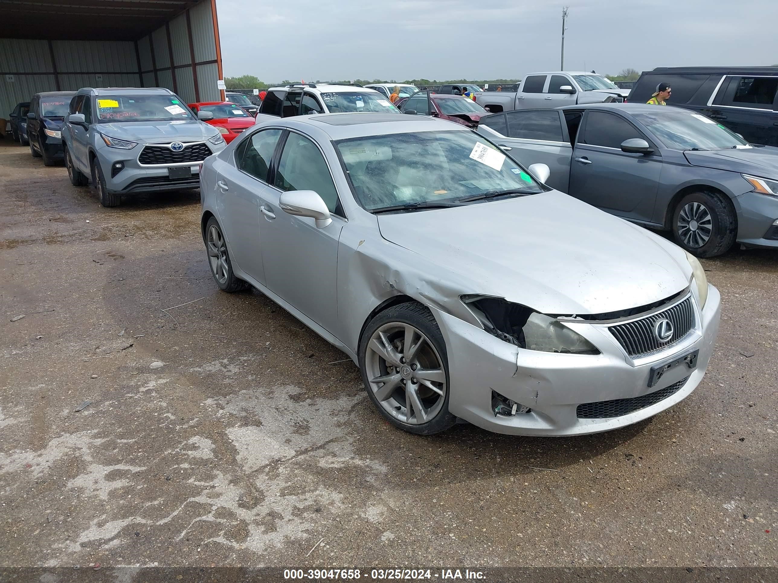 LEXUS IS 2010 jthbf5c23a5109542