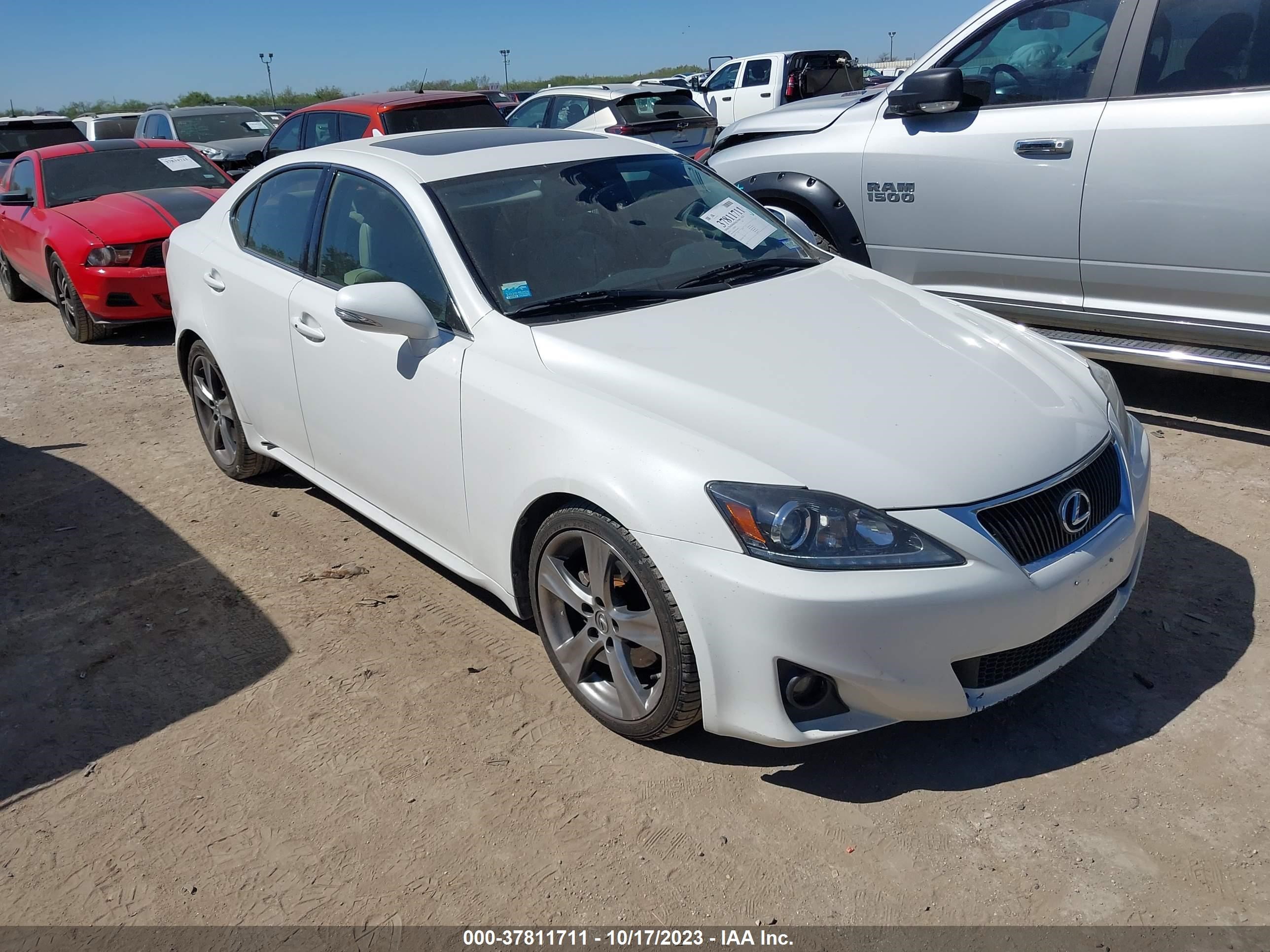 LEXUS IS 2012 jthbf5c23c5181182