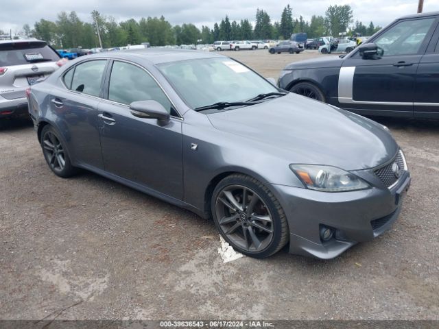 LEXUS IS 2012 jthbf5c23c5182302