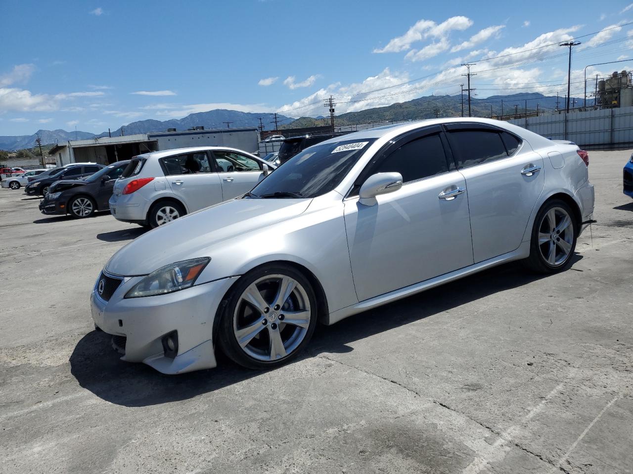 LEXUS IS 2011 jthbf5c25b5152829