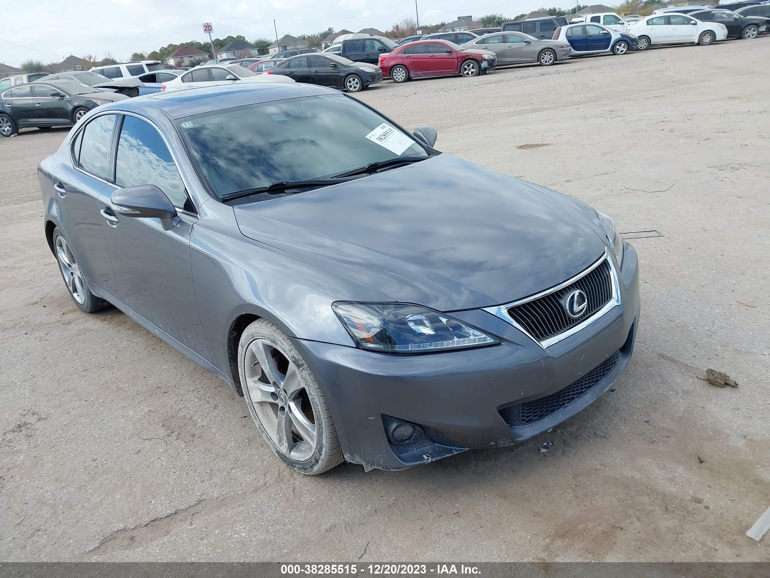 LEXUS IS 2012 jthbf5c25c5160804