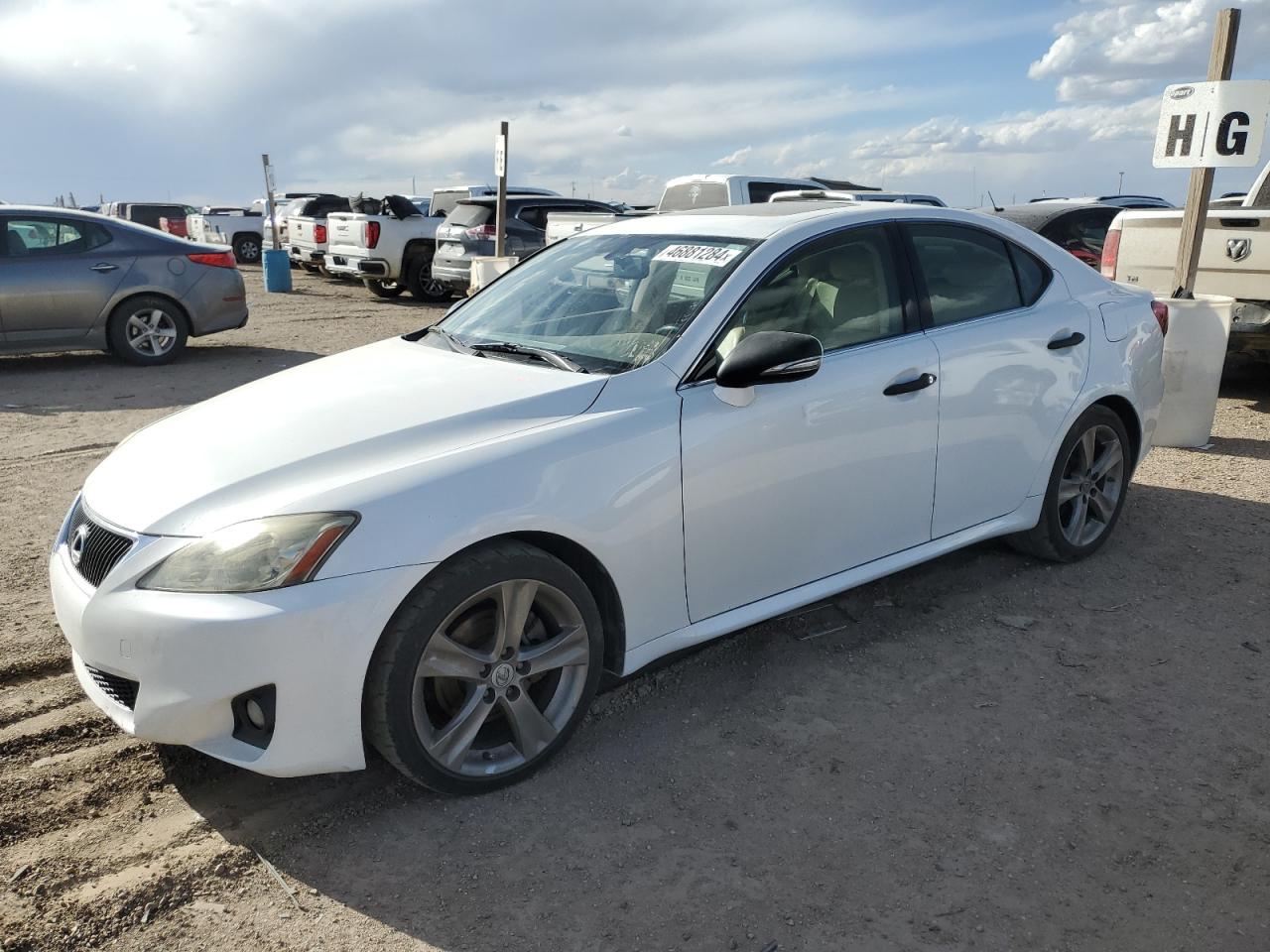 LEXUS IS 2012 jthbf5c25c5168837