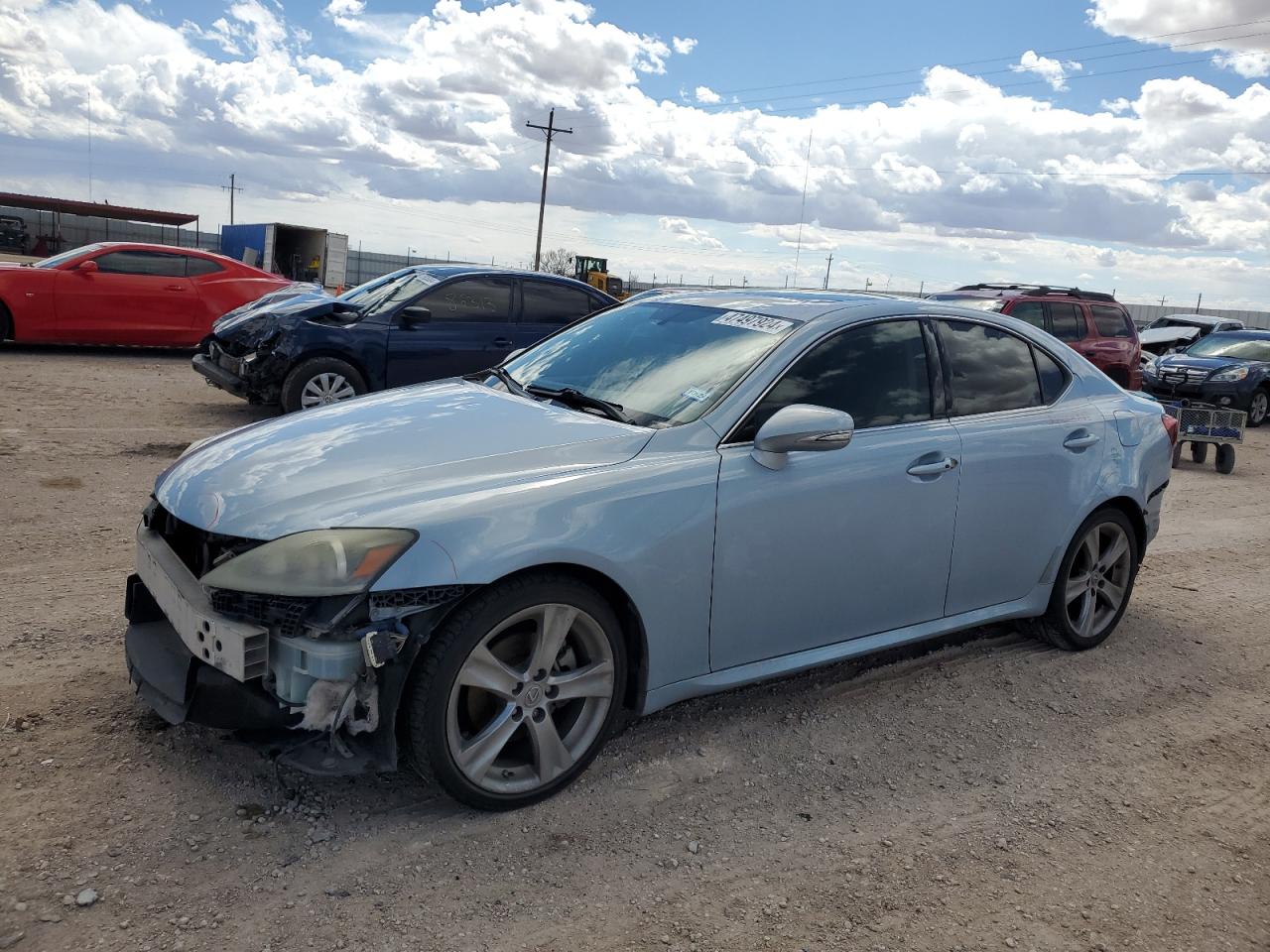 LEXUS IS 2012 jthbf5c25c5177554