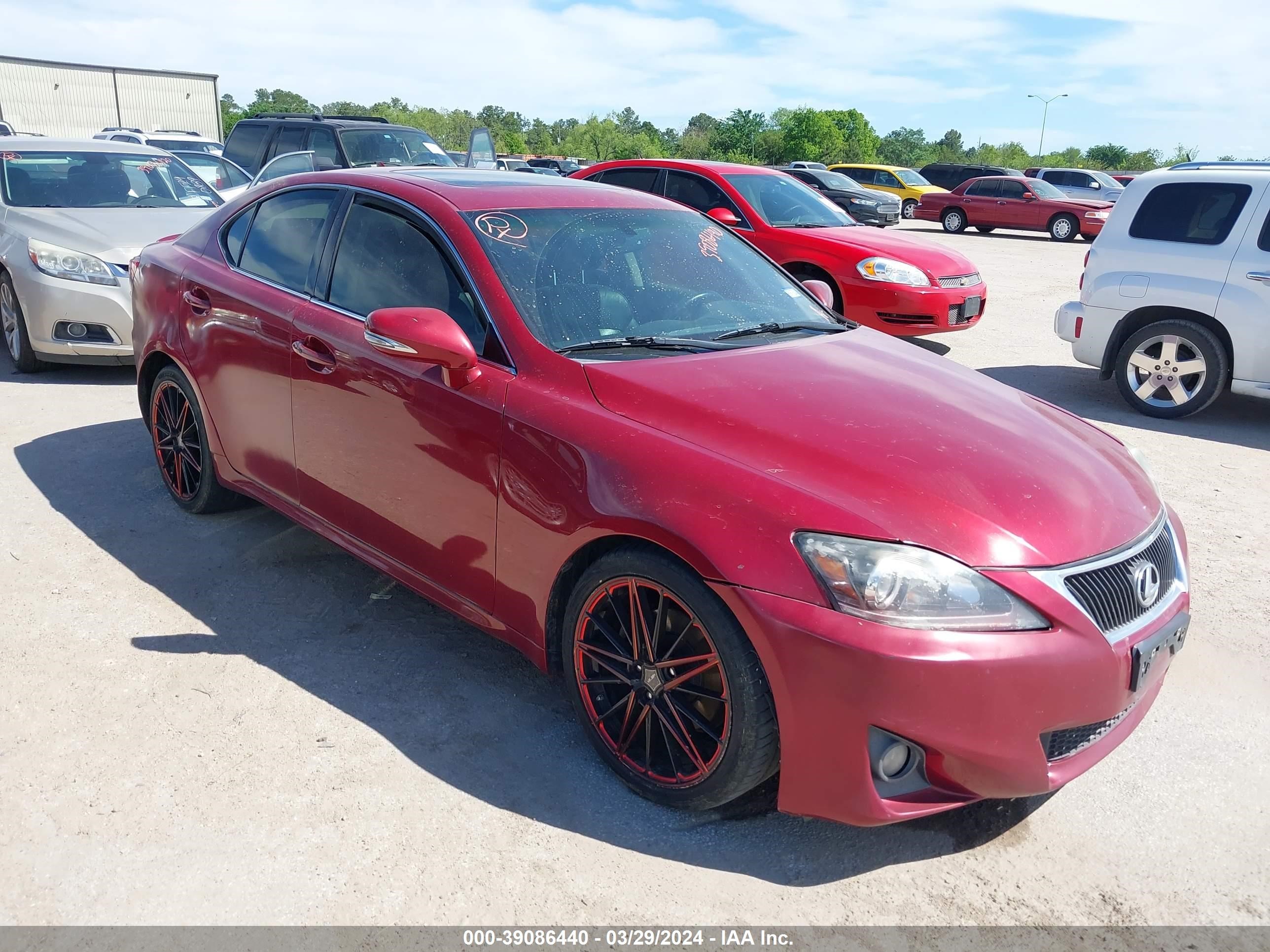 LEXUS IS 2013 jthbf5c27d5186077