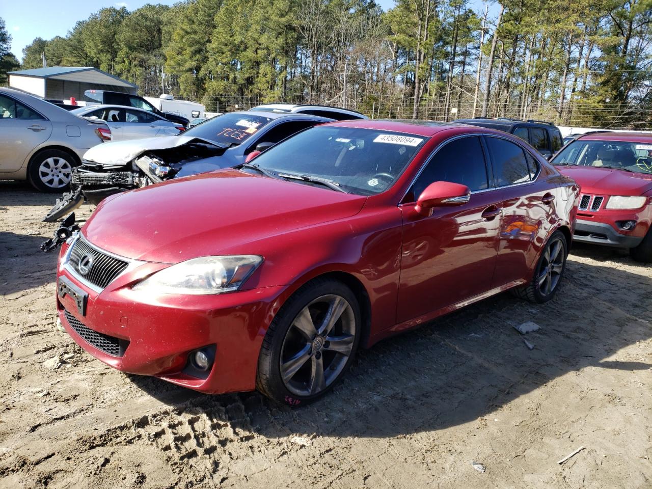 LEXUS IS 2012 jthbf5c28c5182456