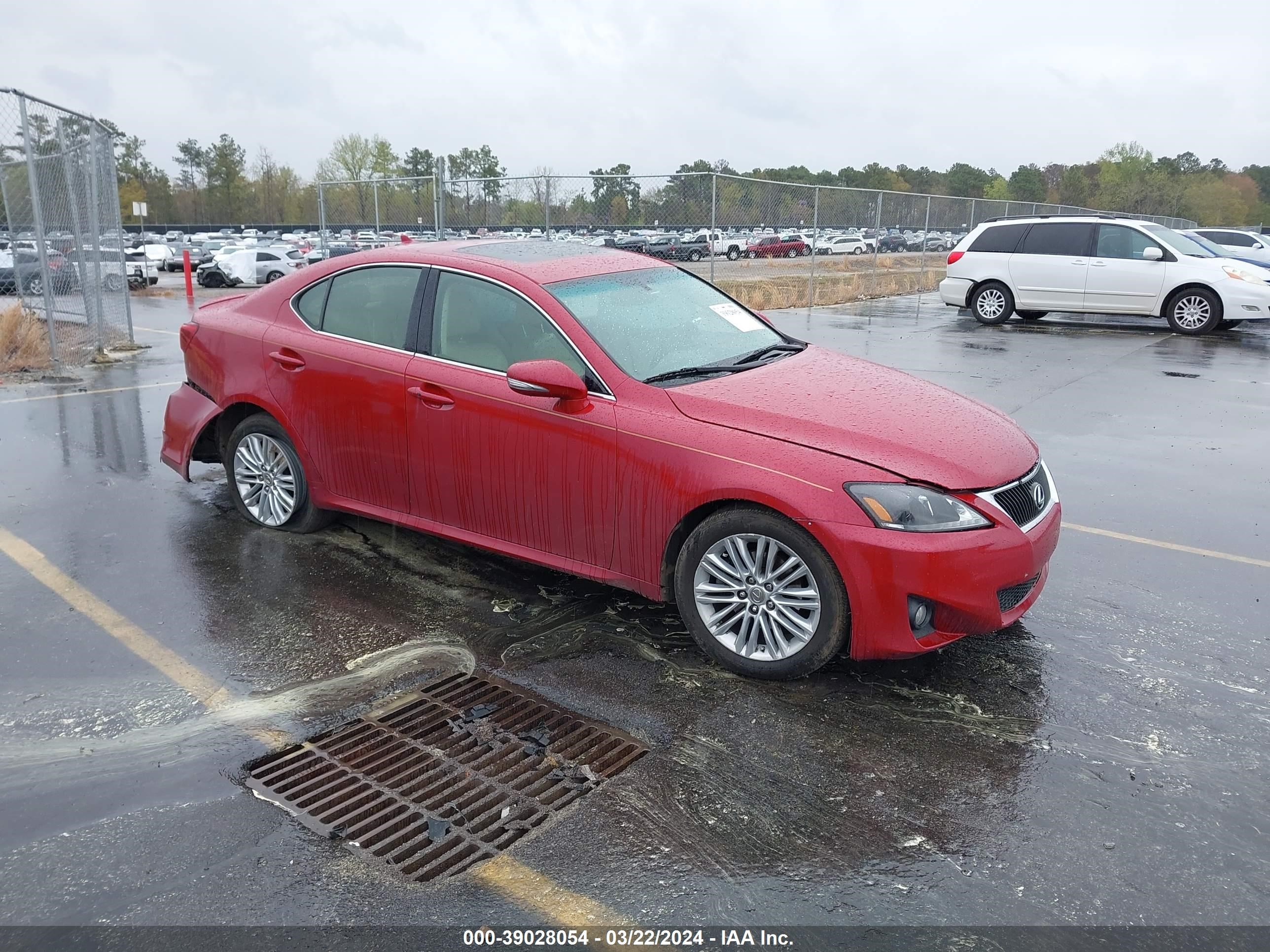 LEXUS IS 2012 jthbf5c2xc5168932