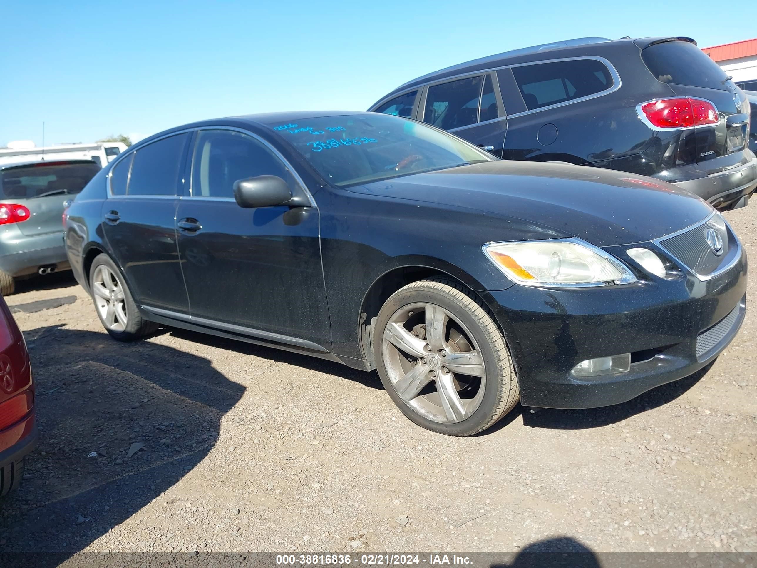 LEXUS GS 300 2006 jthbh96s065029409