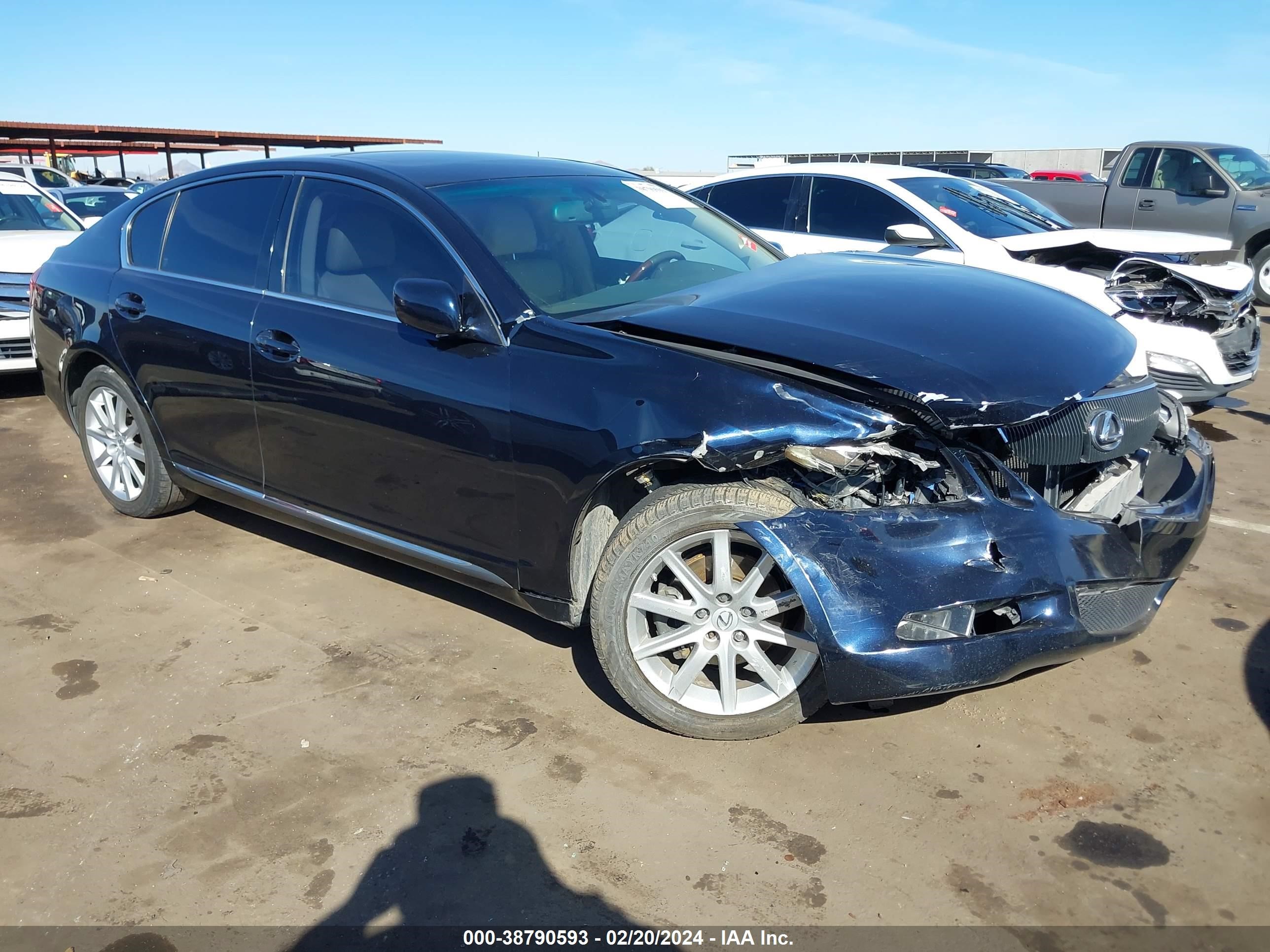 LEXUS GS 300 2006 jthbh96s165026650