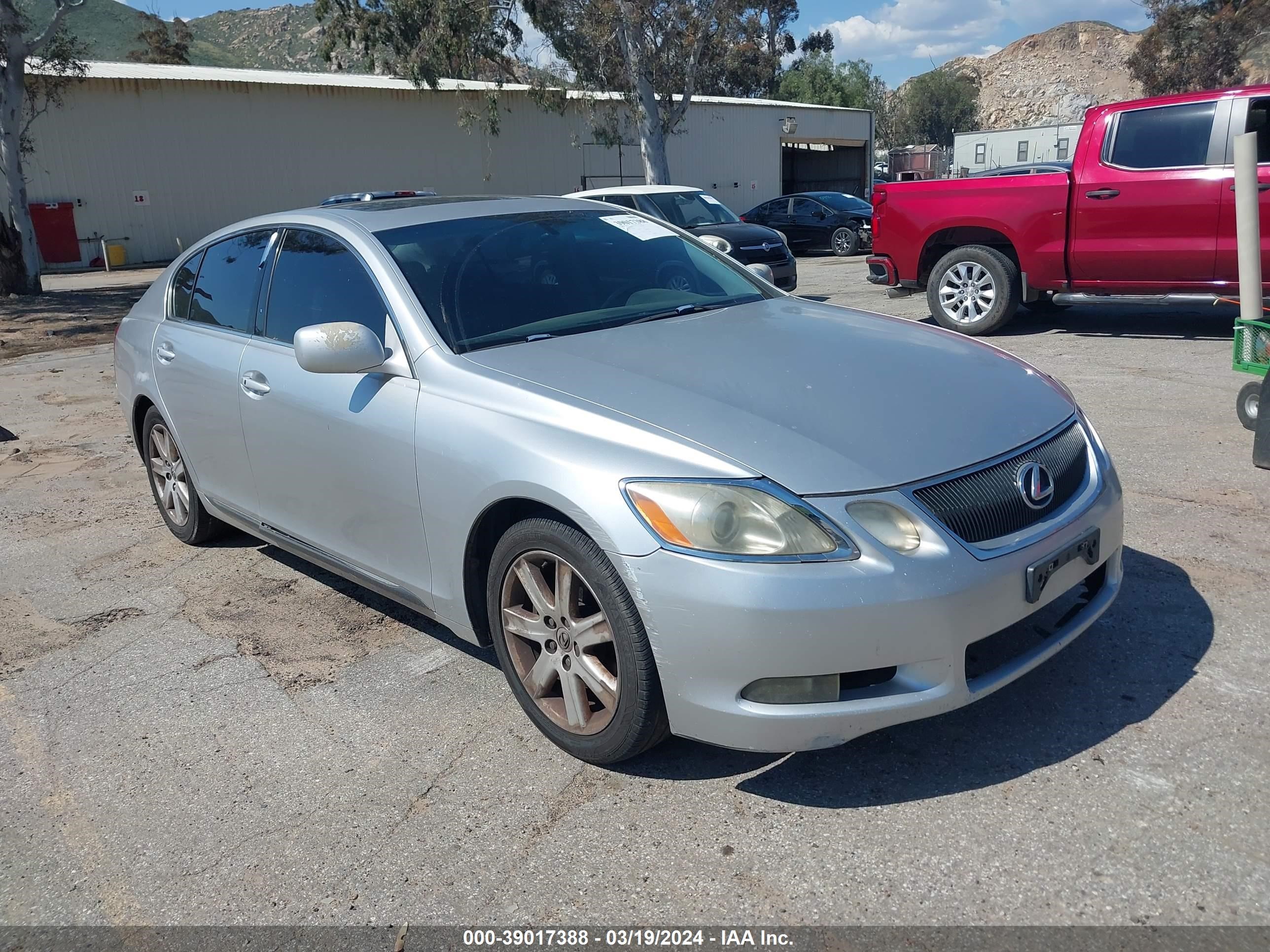 LEXUS GS 300 2006 jthbh96s365004116