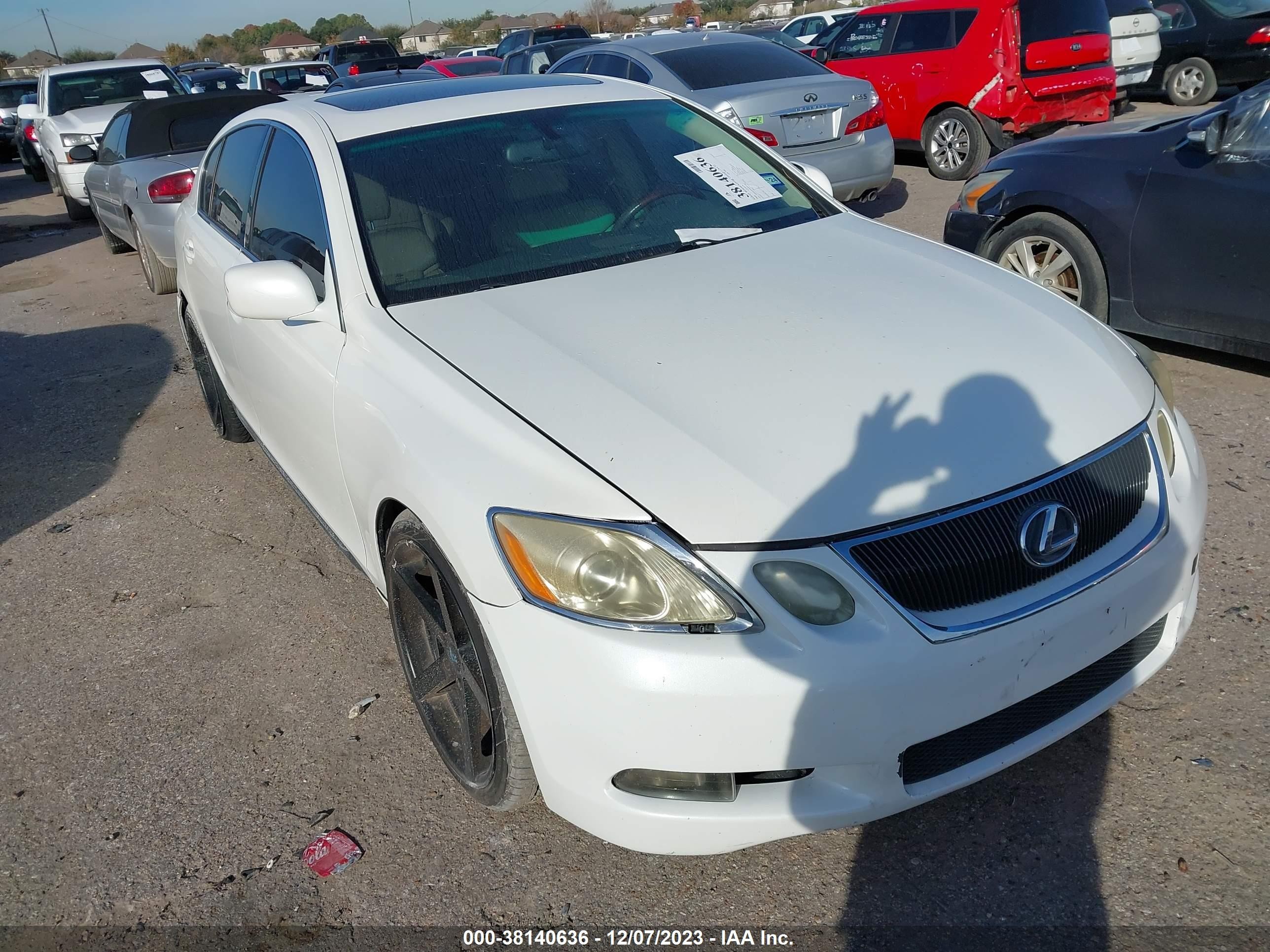 LEXUS GS 300 2006 jthbh96s465015240