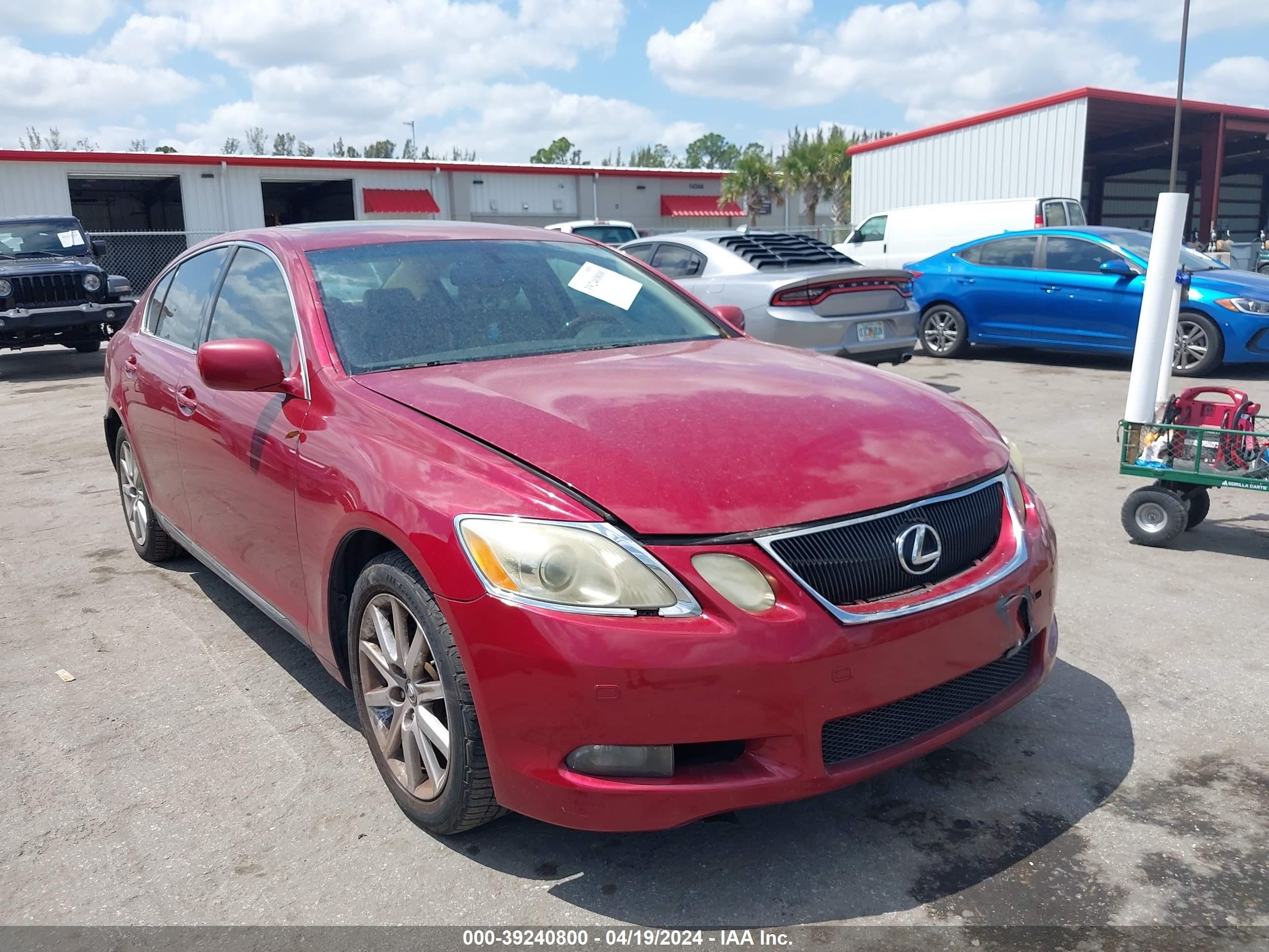 LEXUS GS 300 2006 jthbh96s465037299