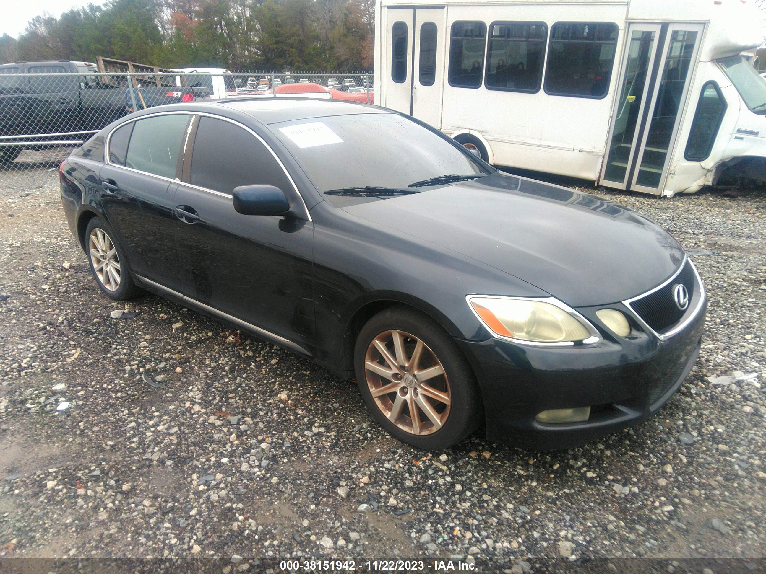 LEXUS GS 300 2006 jthbh96s565001587