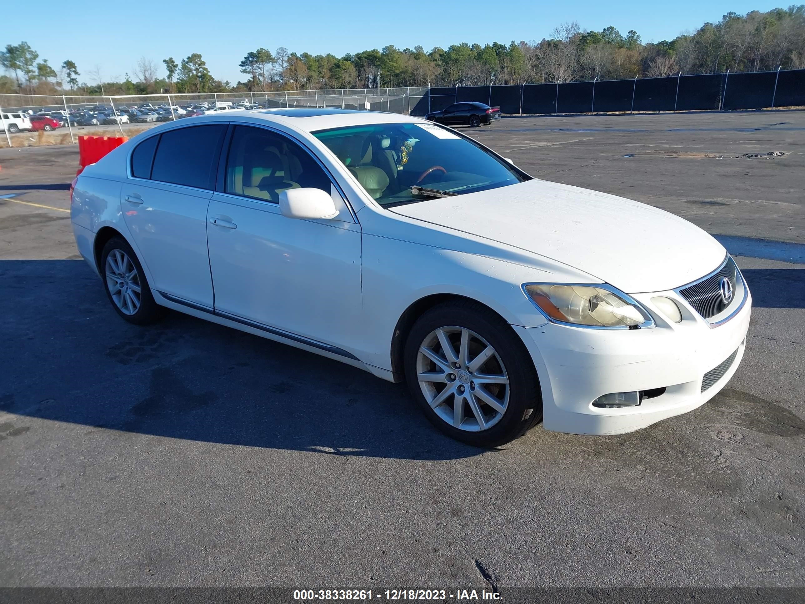 LEXUS GS 300 2006 jthbh96s565012962