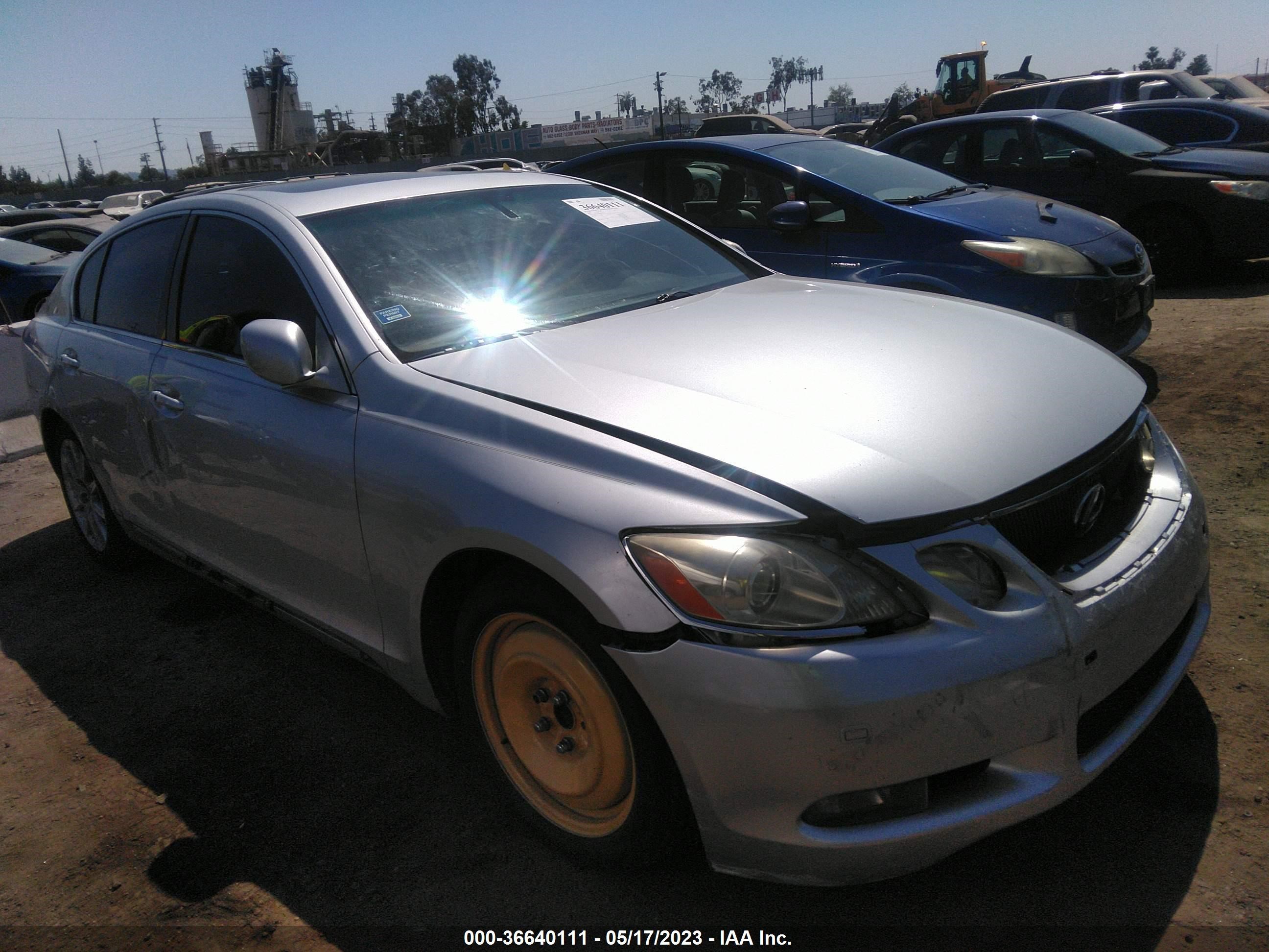 LEXUS GS 300 2006 jthbh96s665039328