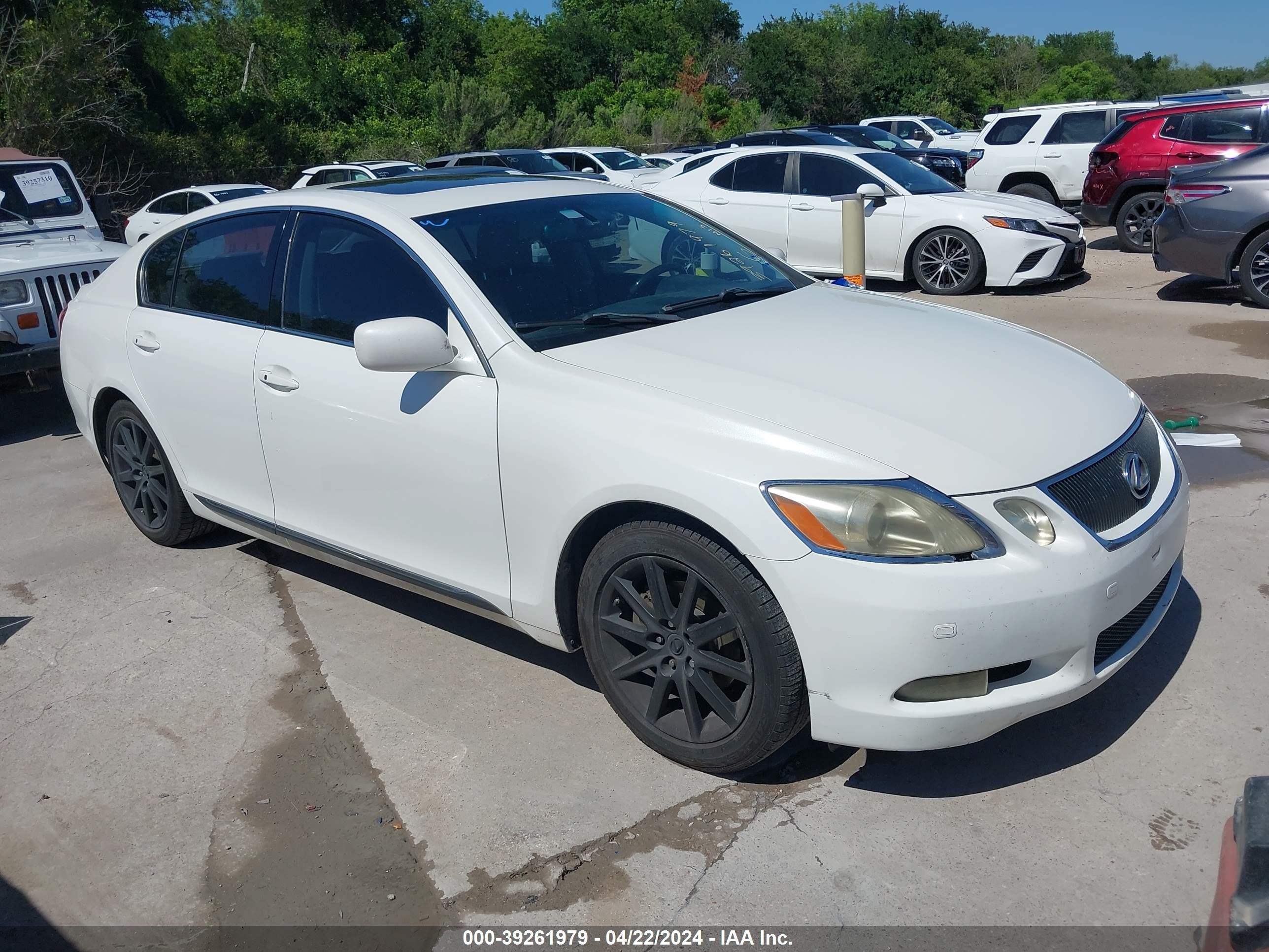 LEXUS GS 300 2006 jthbh96s765024806