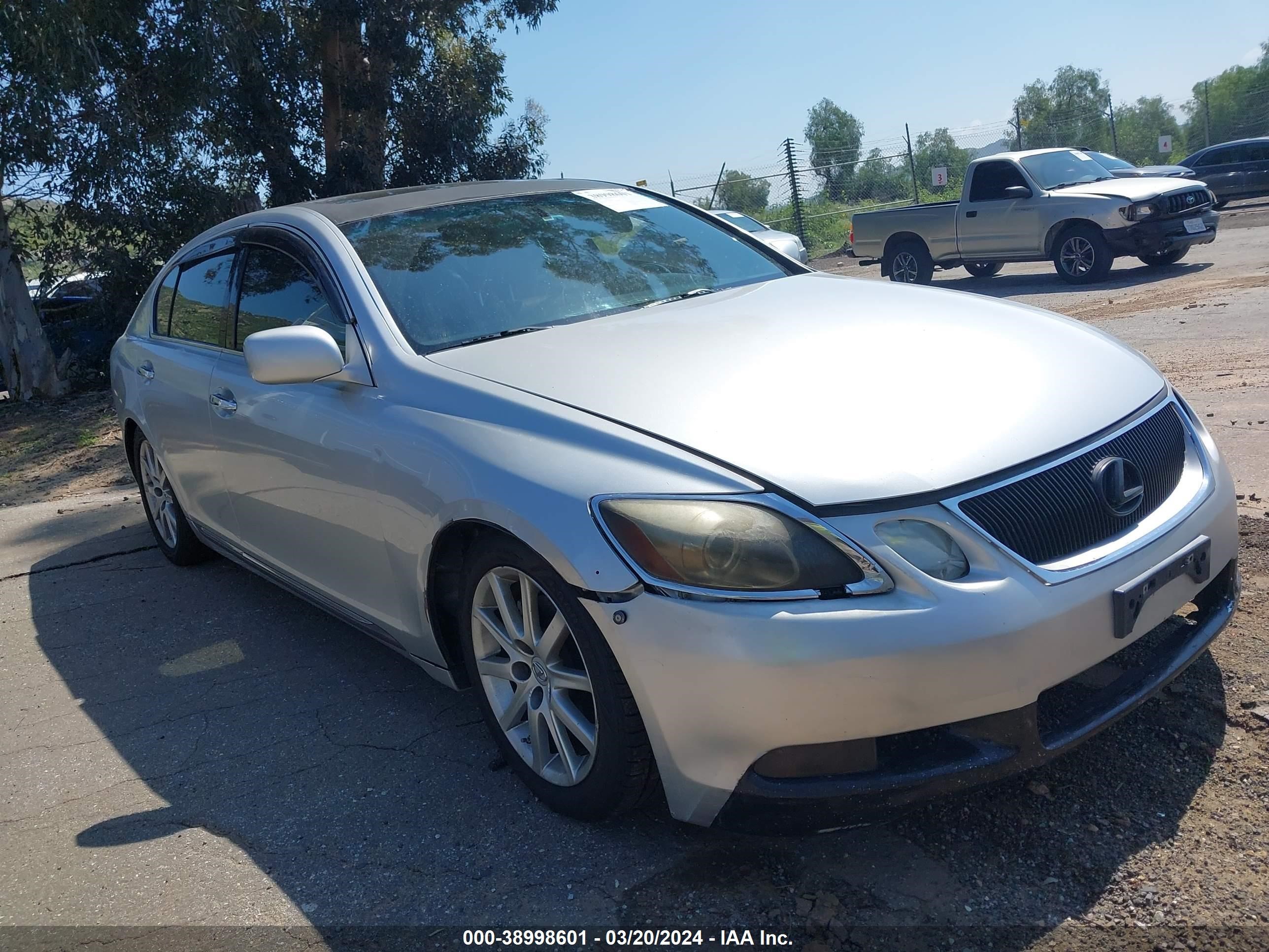 LEXUS GS 300 2006 jthbh96s765025826