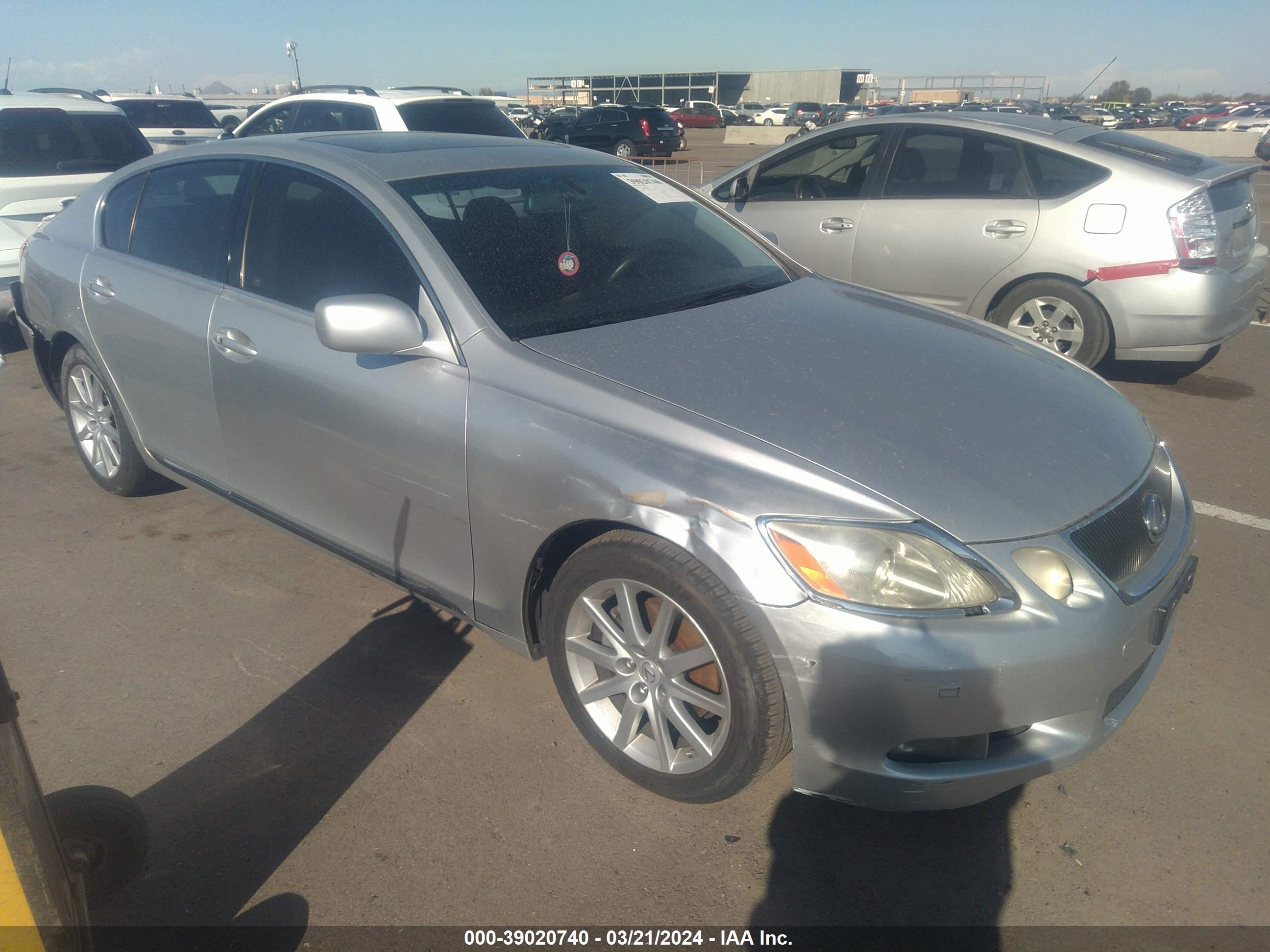 LEXUS GS 300 2006 jthbh96s865012759