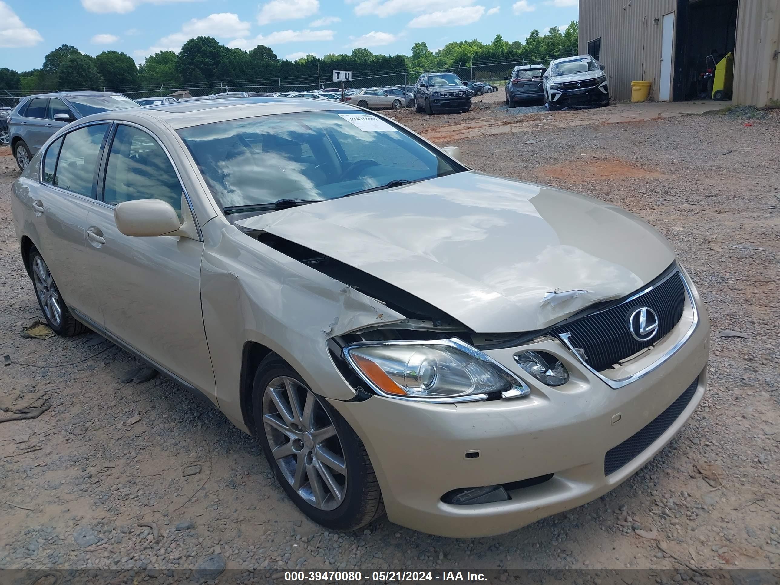 LEXUS GS 2006 jthbh96s865040920