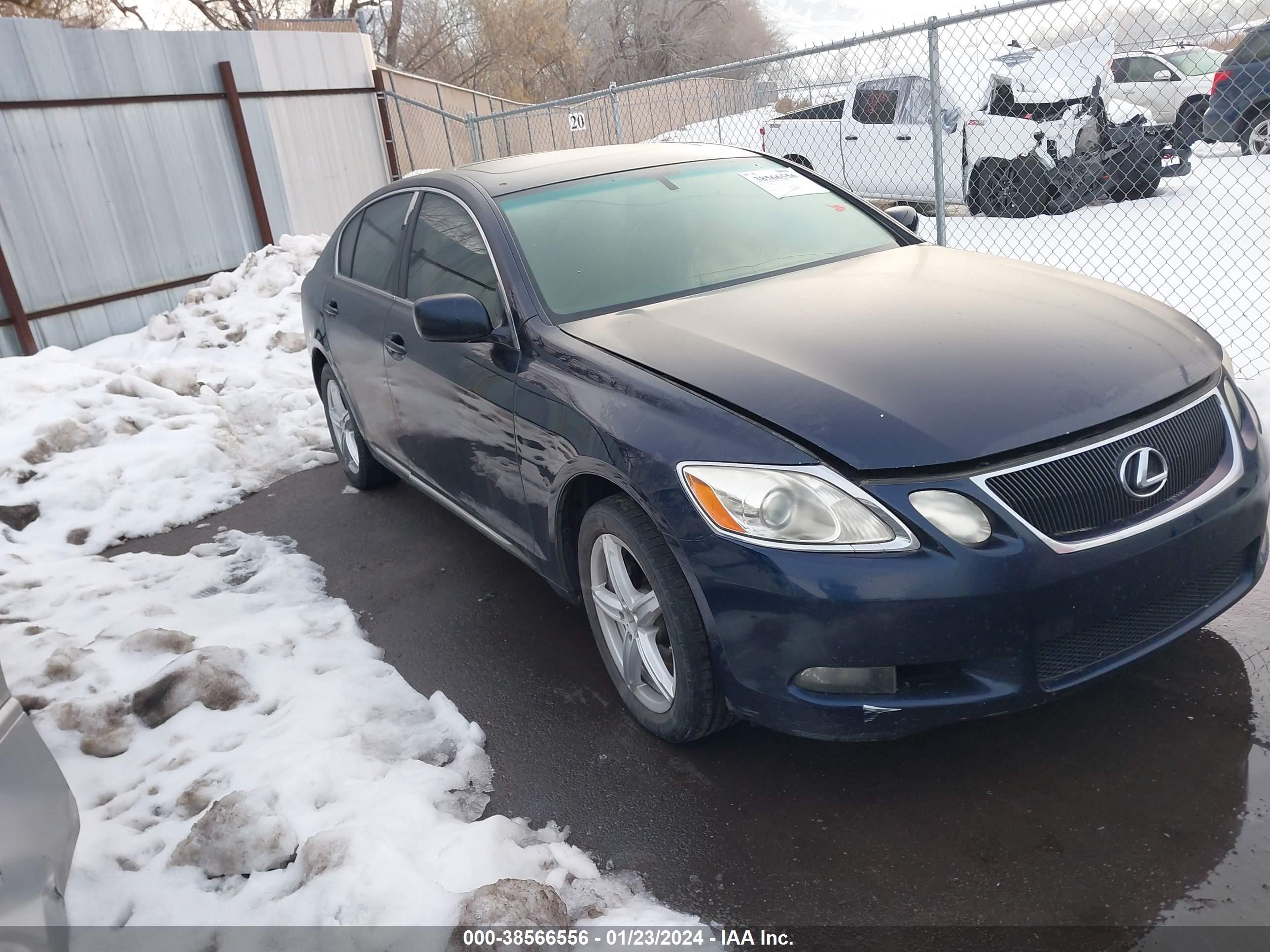 LEXUS GS 300 2006 jthbh96s965007747