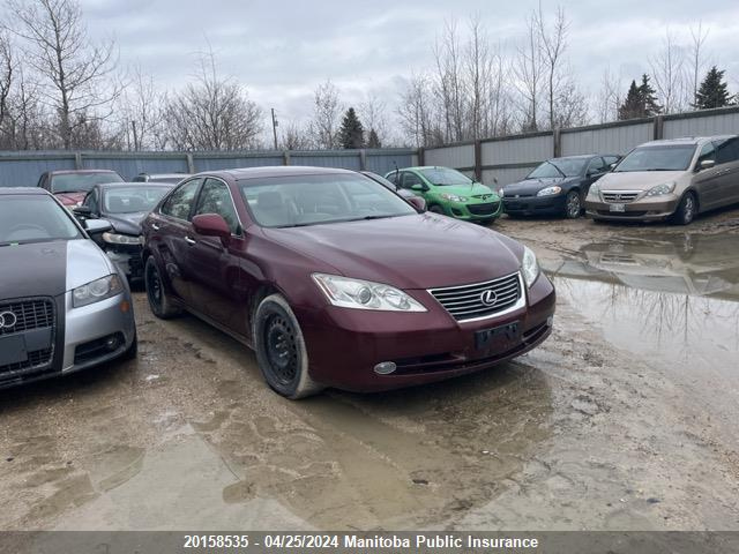 LEXUS ES 2007 jthbj46g072001762