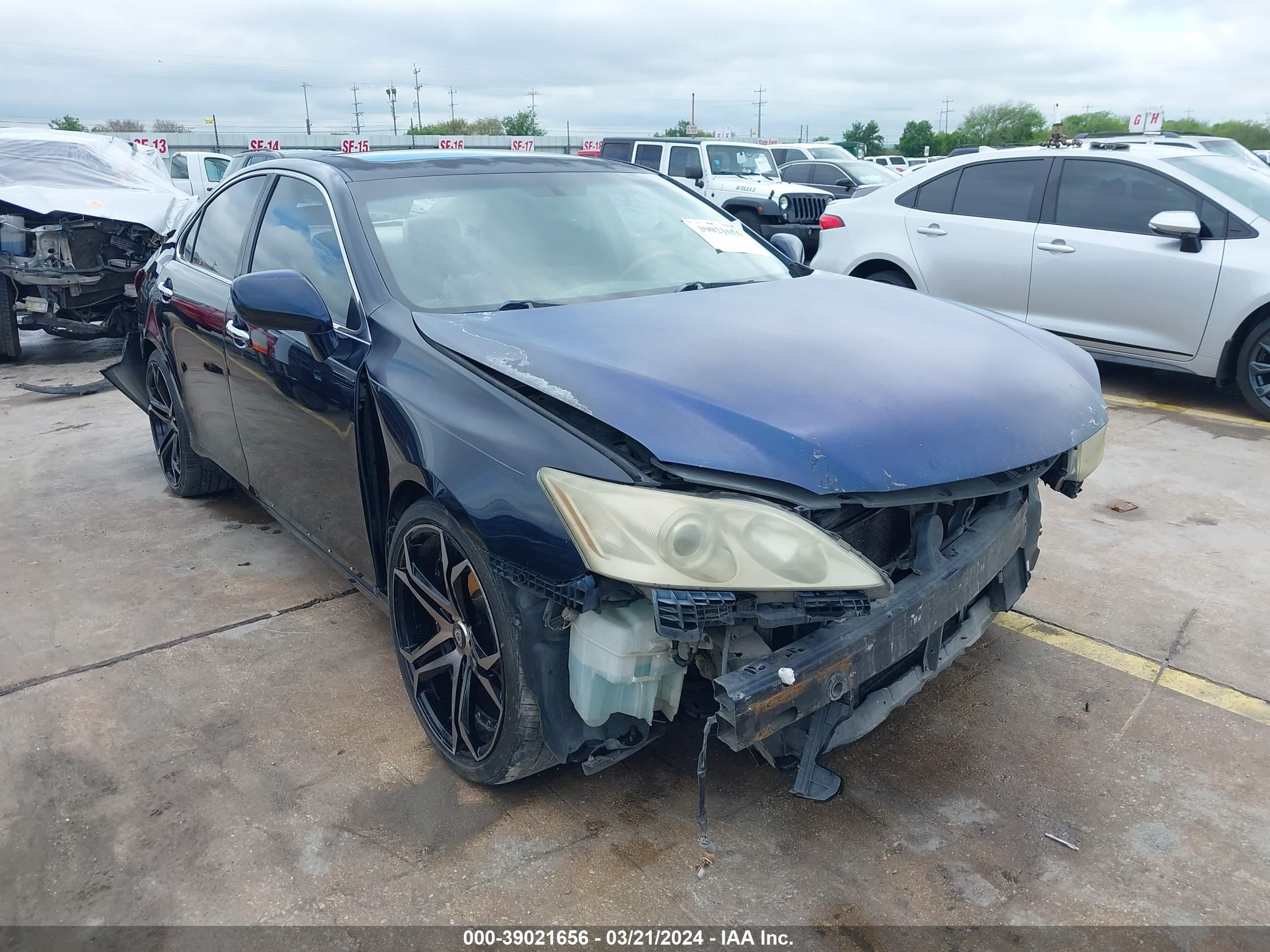 LEXUS ES 2007 jthbj46g072027245