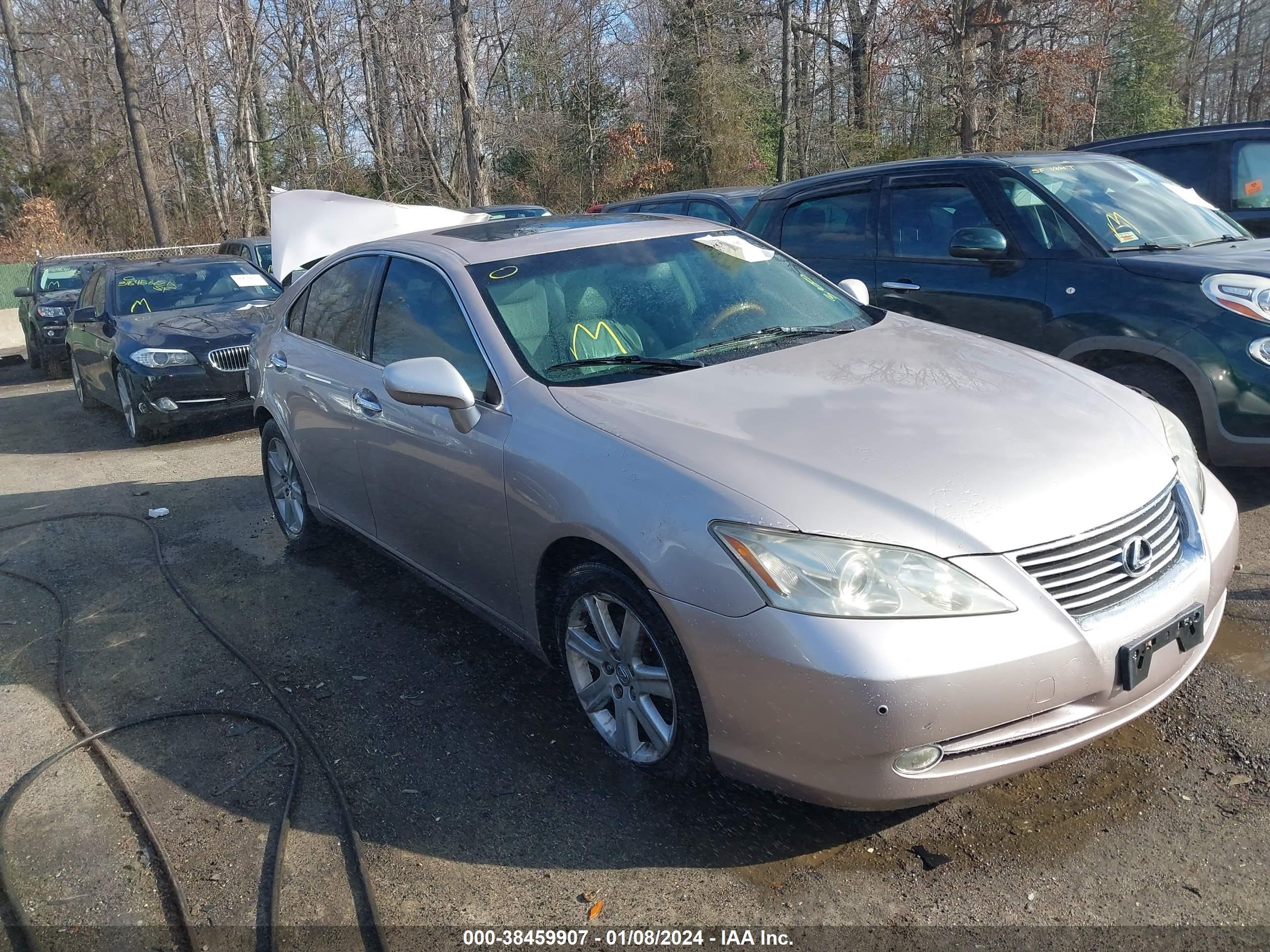 LEXUS ES 2008 jthbj46g082156068