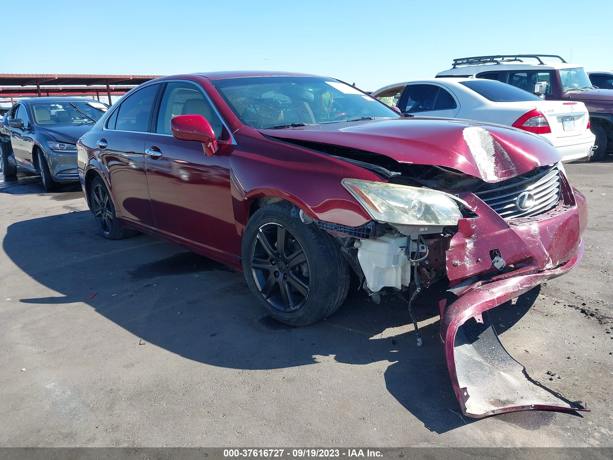 LEXUS ES 2008 jthbj46g082167846