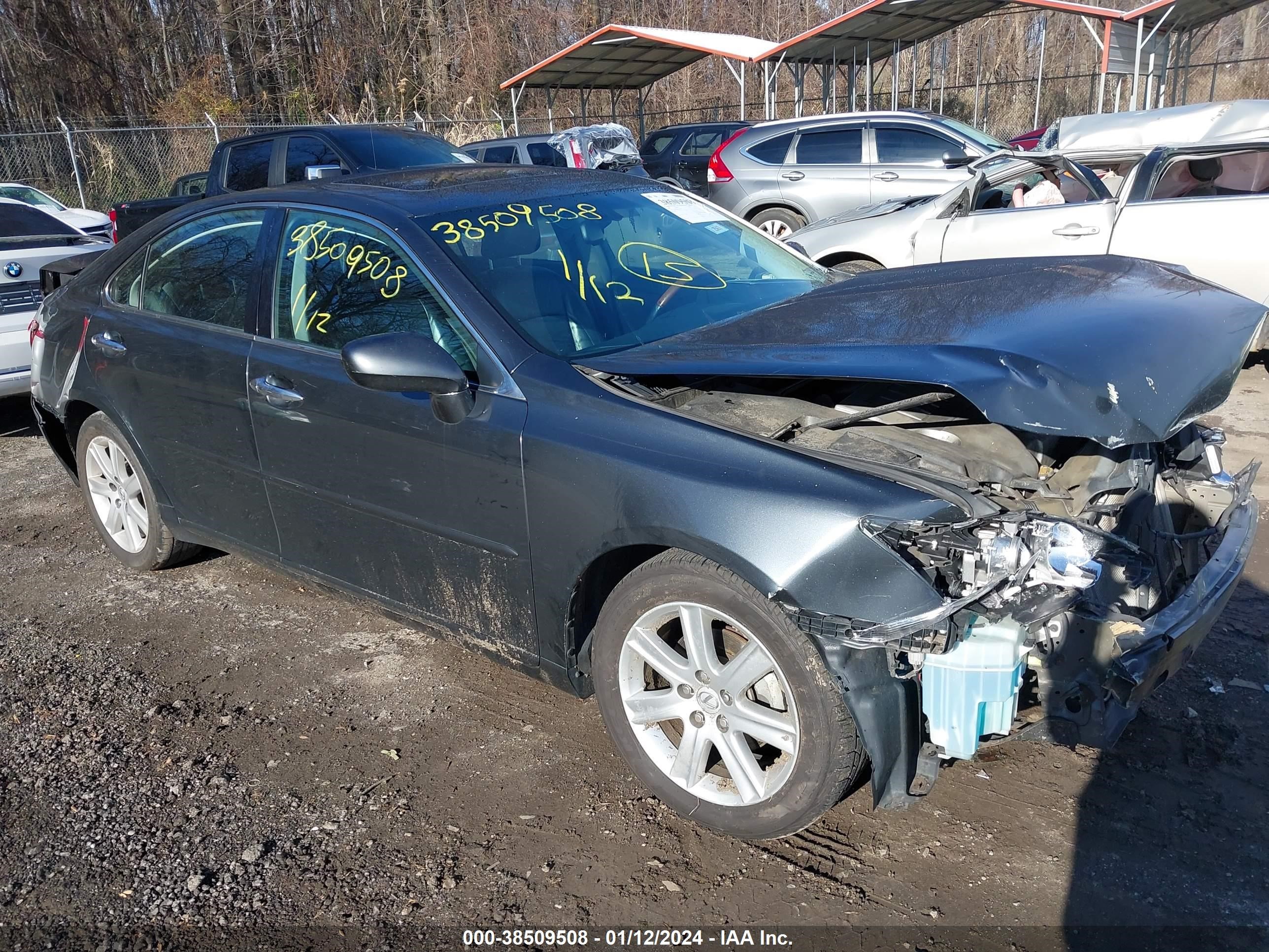 LEXUS ES 2008 jthbj46g082180130