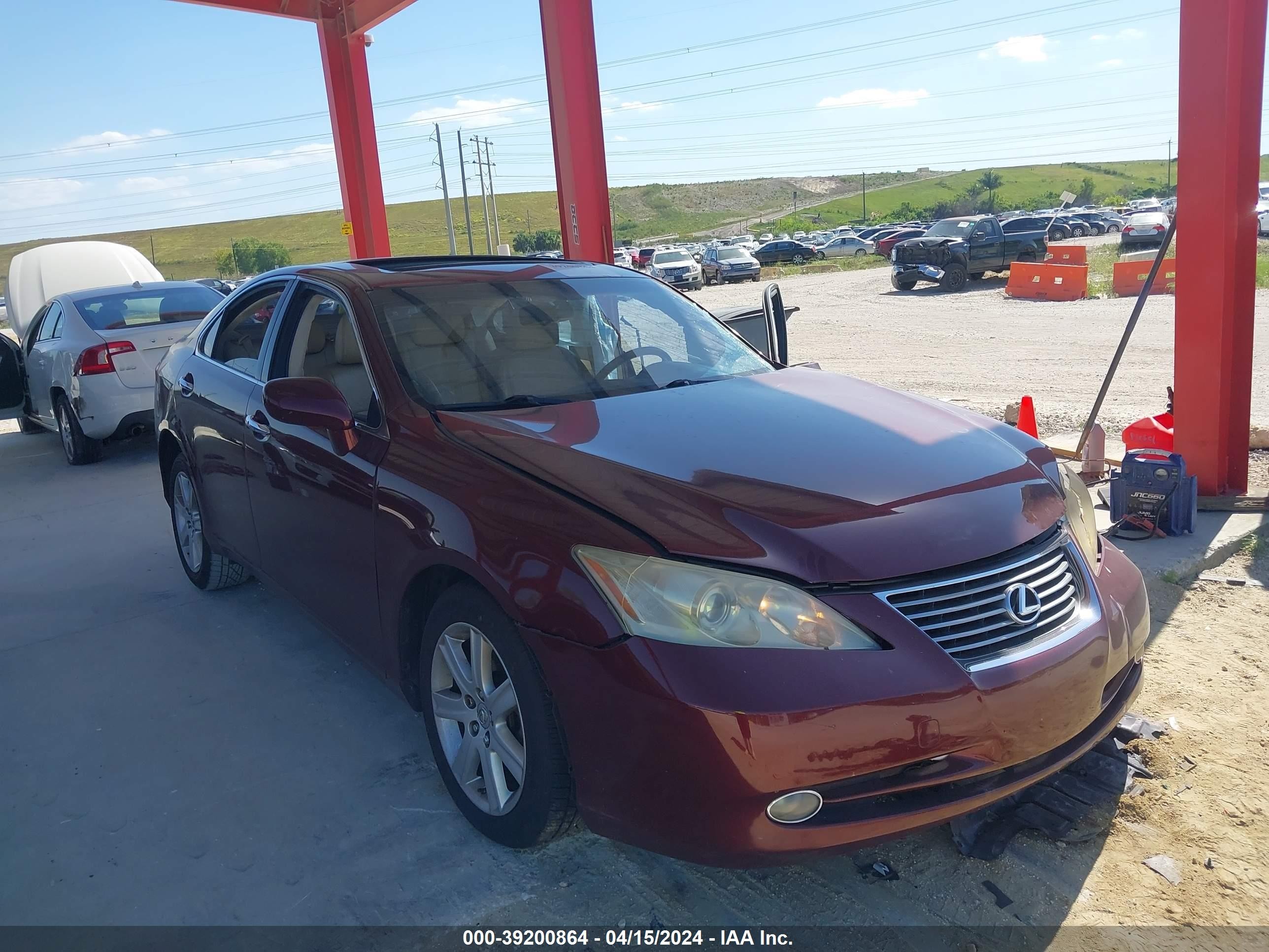 LEXUS ES 2008 jthbj46g082195209