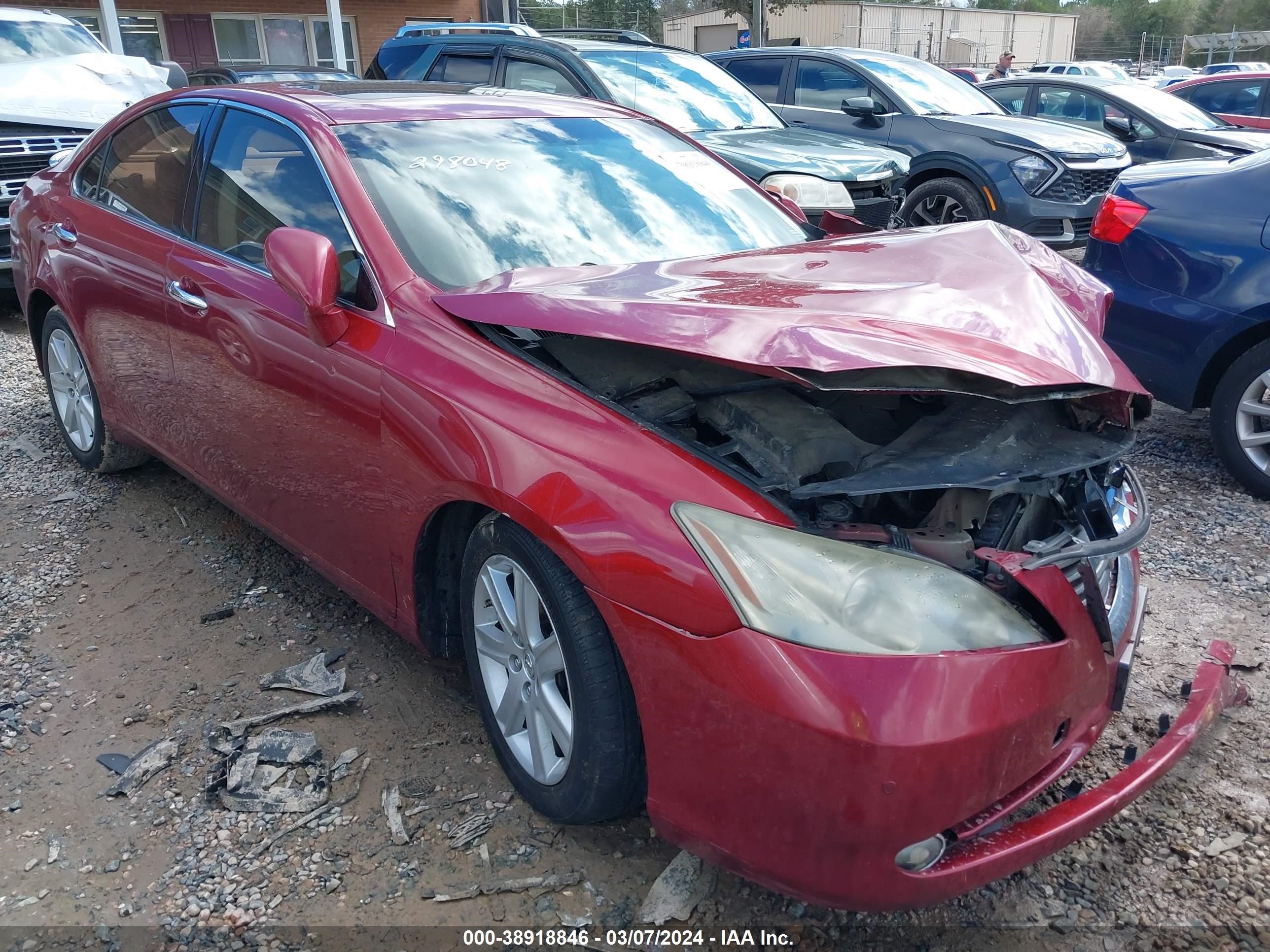 LEXUS ES 2009 jthbj46g092298048