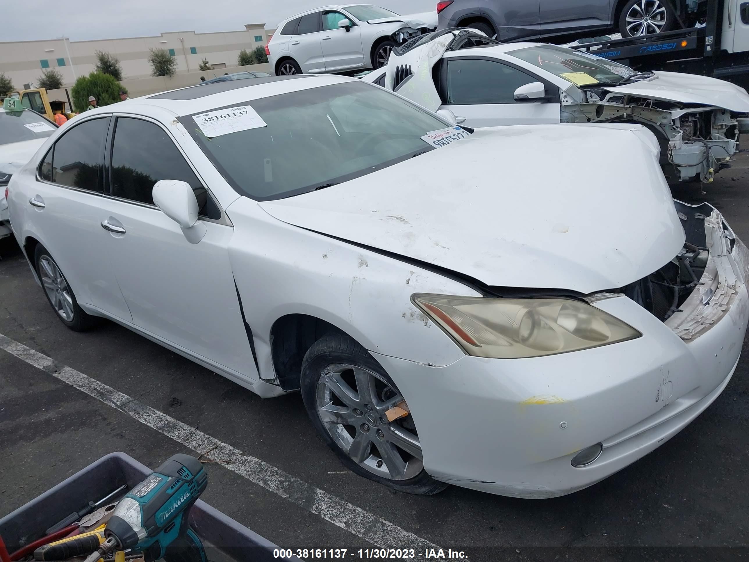 LEXUS ES 2009 jthbj46g092298101