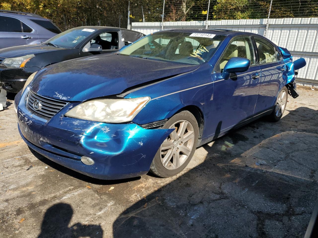 LEXUS ES 2007 jthbj46g172034947