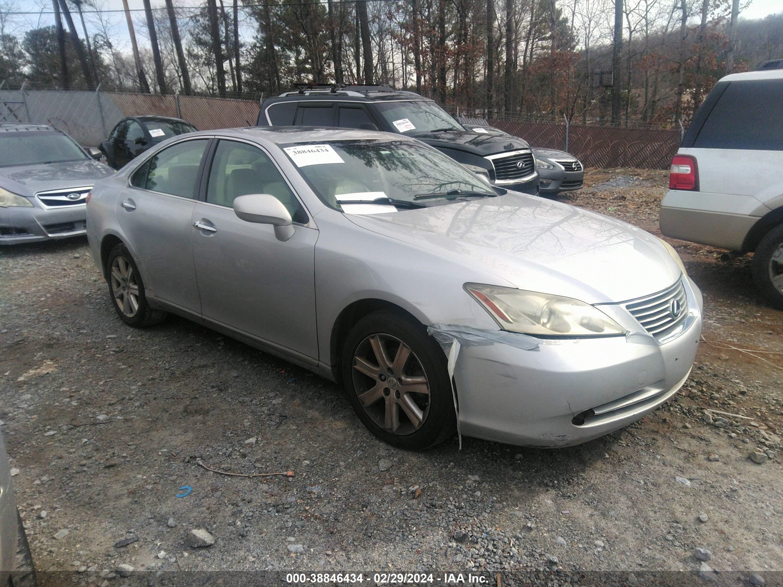 LEXUS ES 2008 jthbj46g182264666