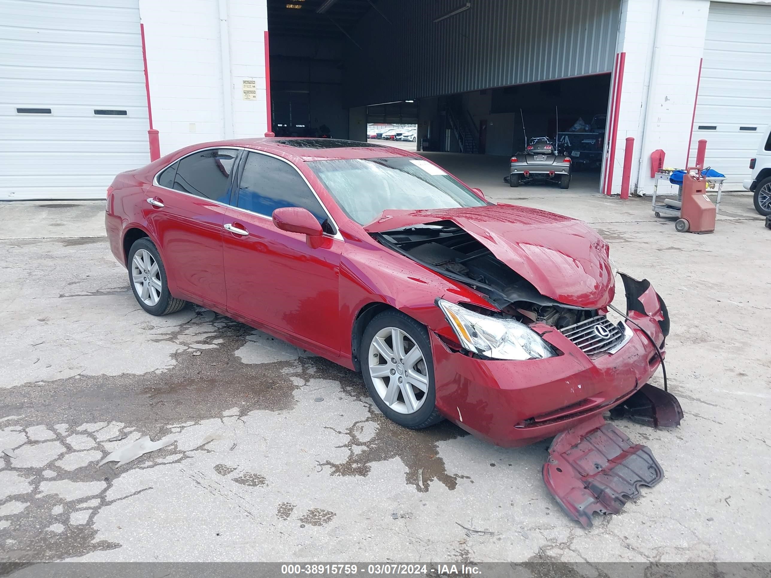 LEXUS ES 2009 jthbj46g192321658