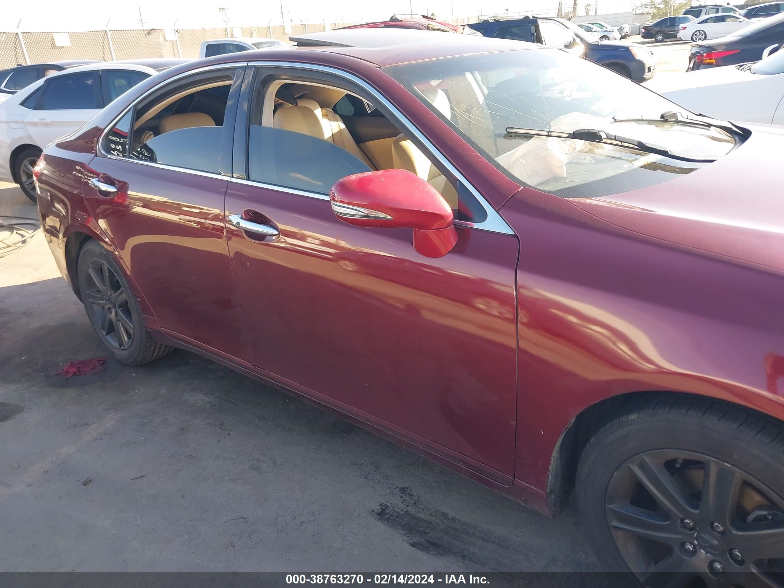 LEXUS ES 2007 jthbj46g272047772