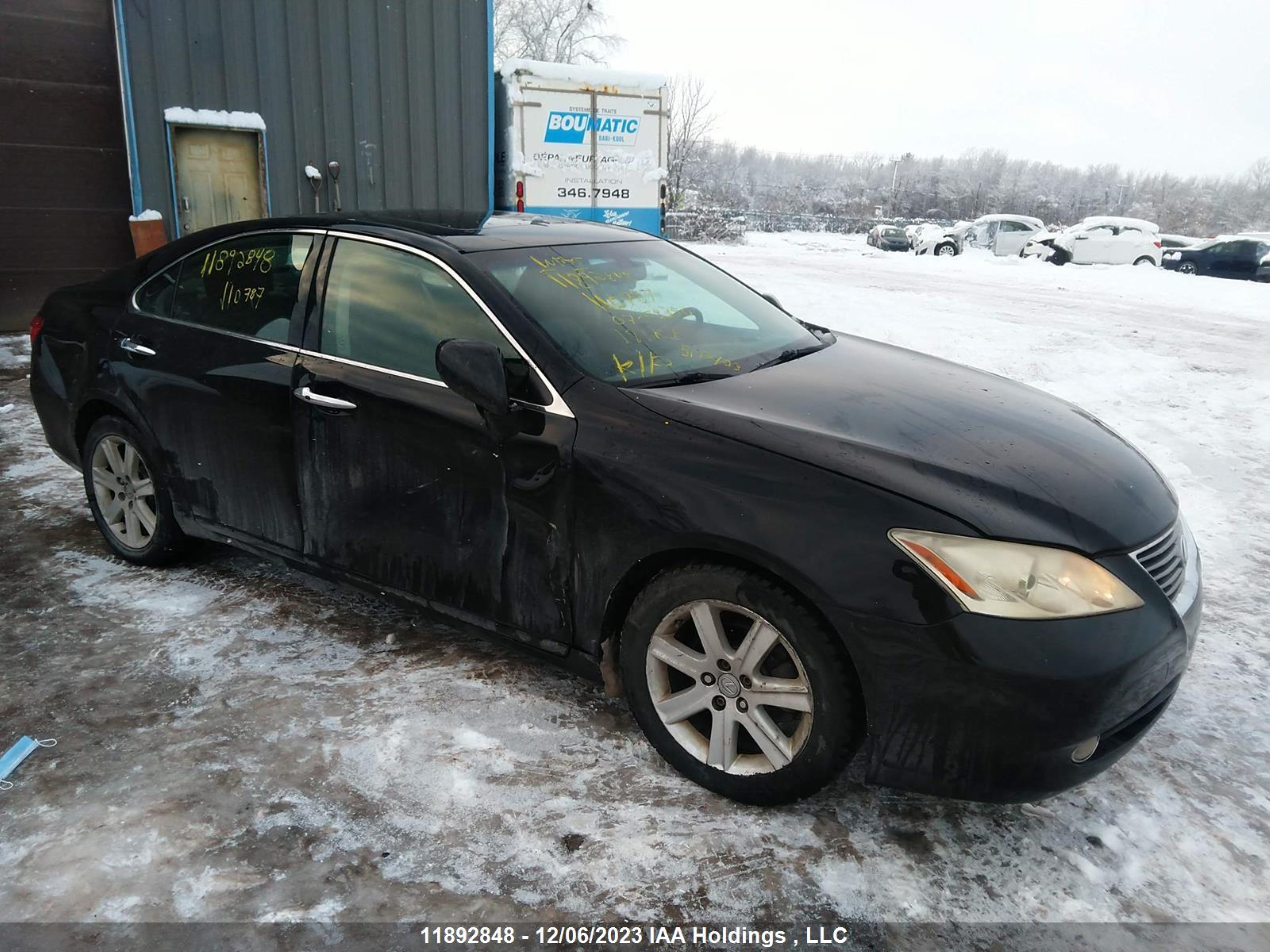 LEXUS ES 2007 jthbj46g272110787