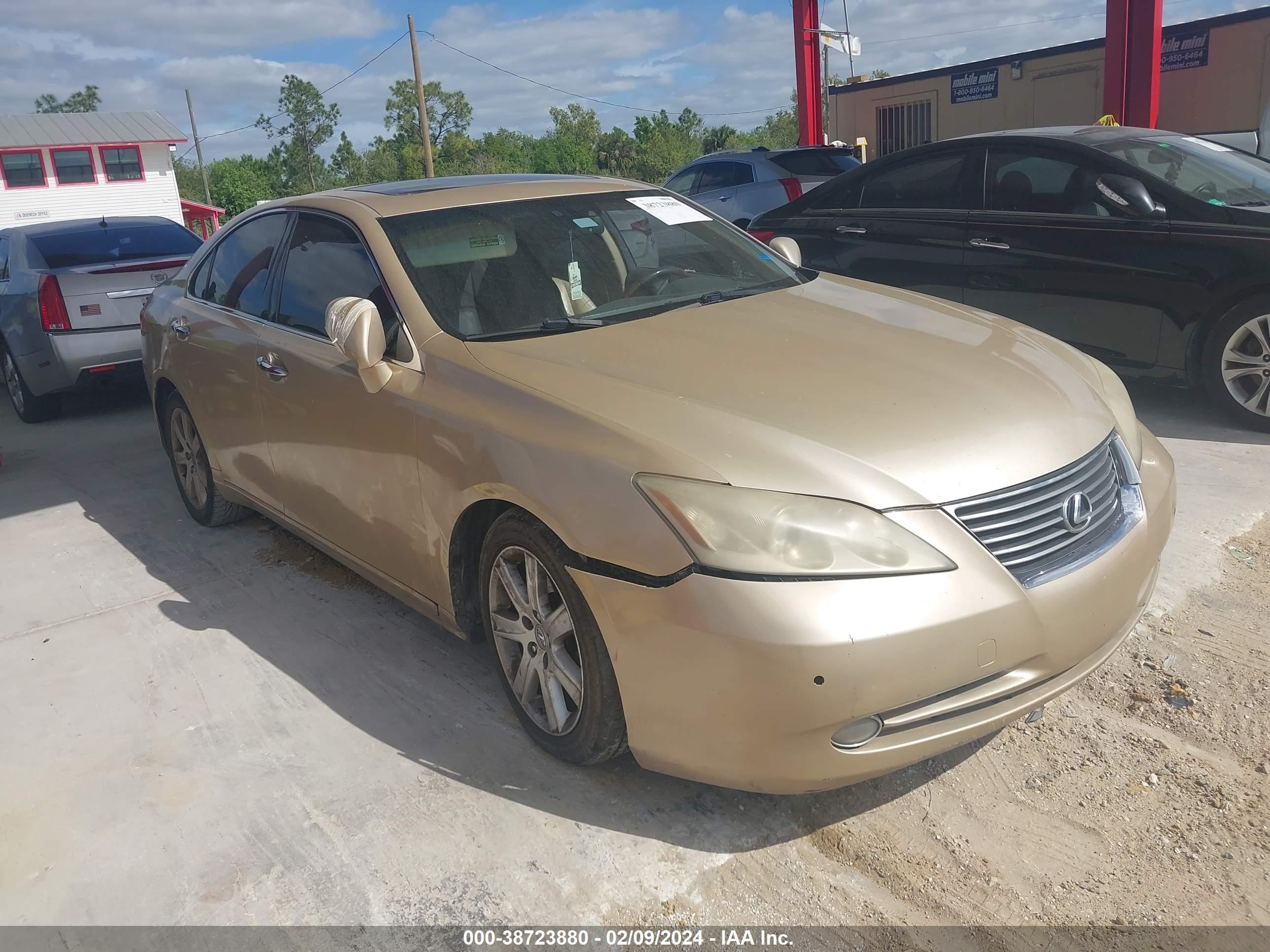 LEXUS ES 2007 jthbj46g272116220