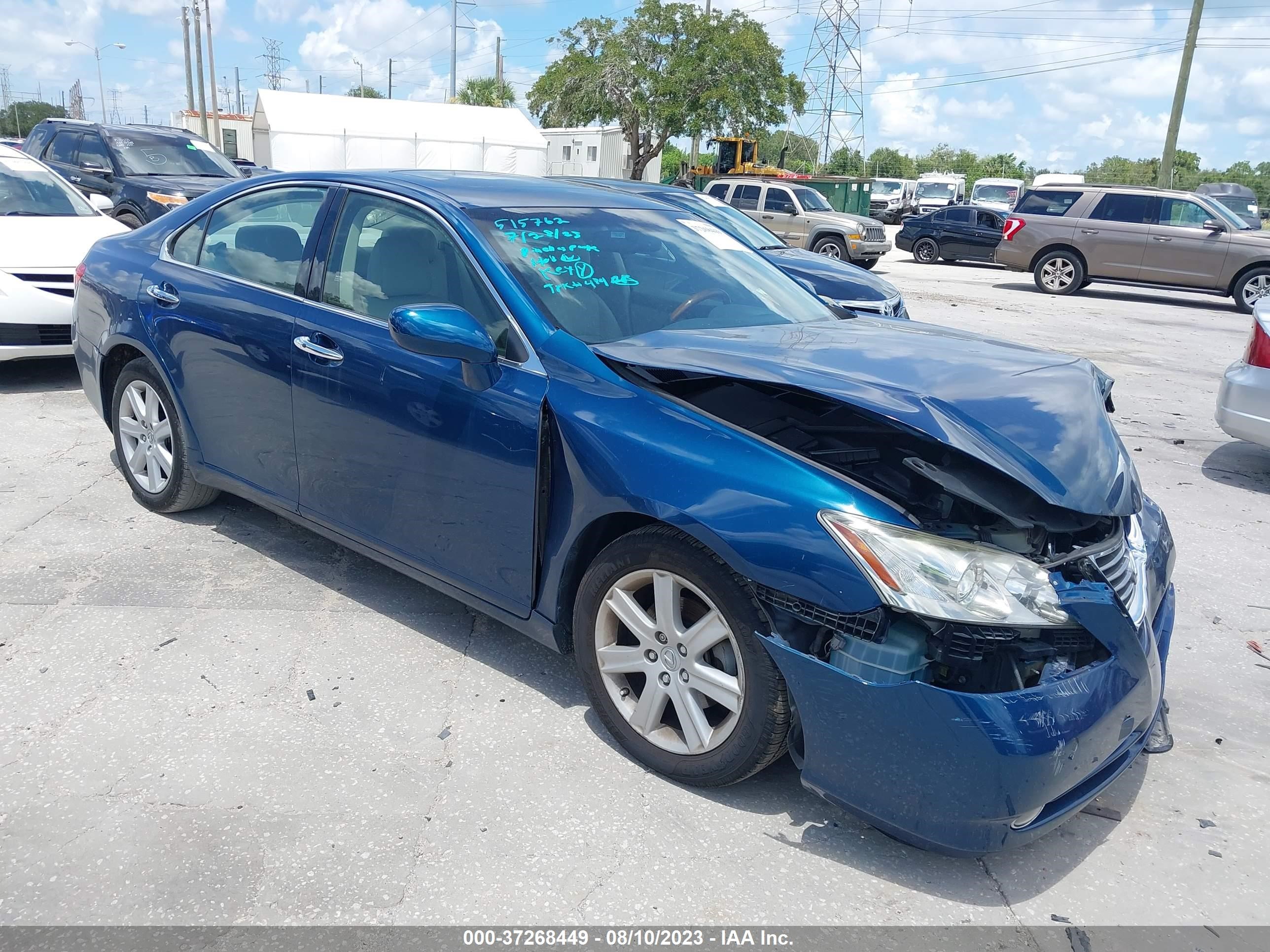 LEXUS ES 2008 jthbj46g282166293