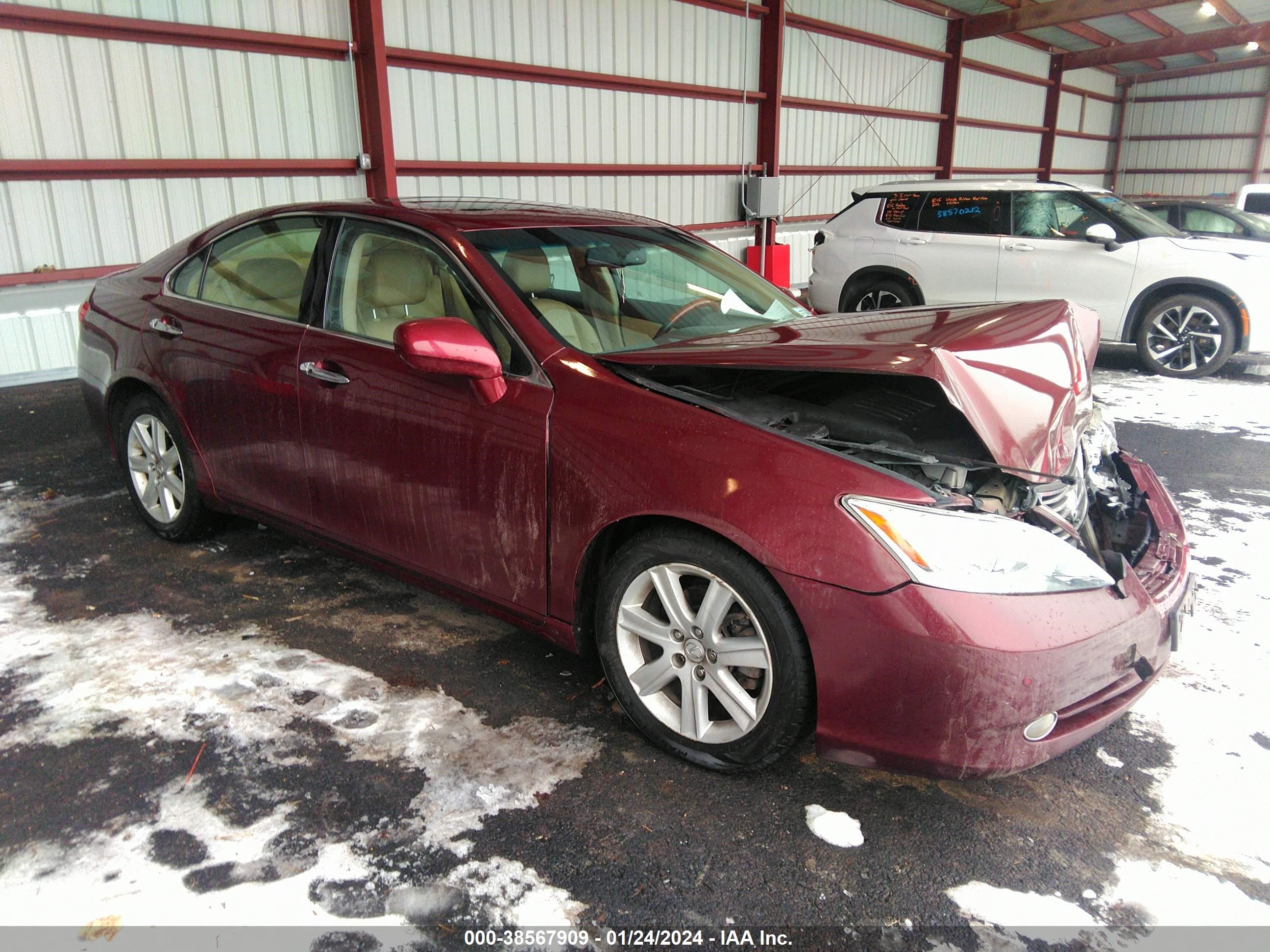 LEXUS ES 2008 jthbj46g282166553