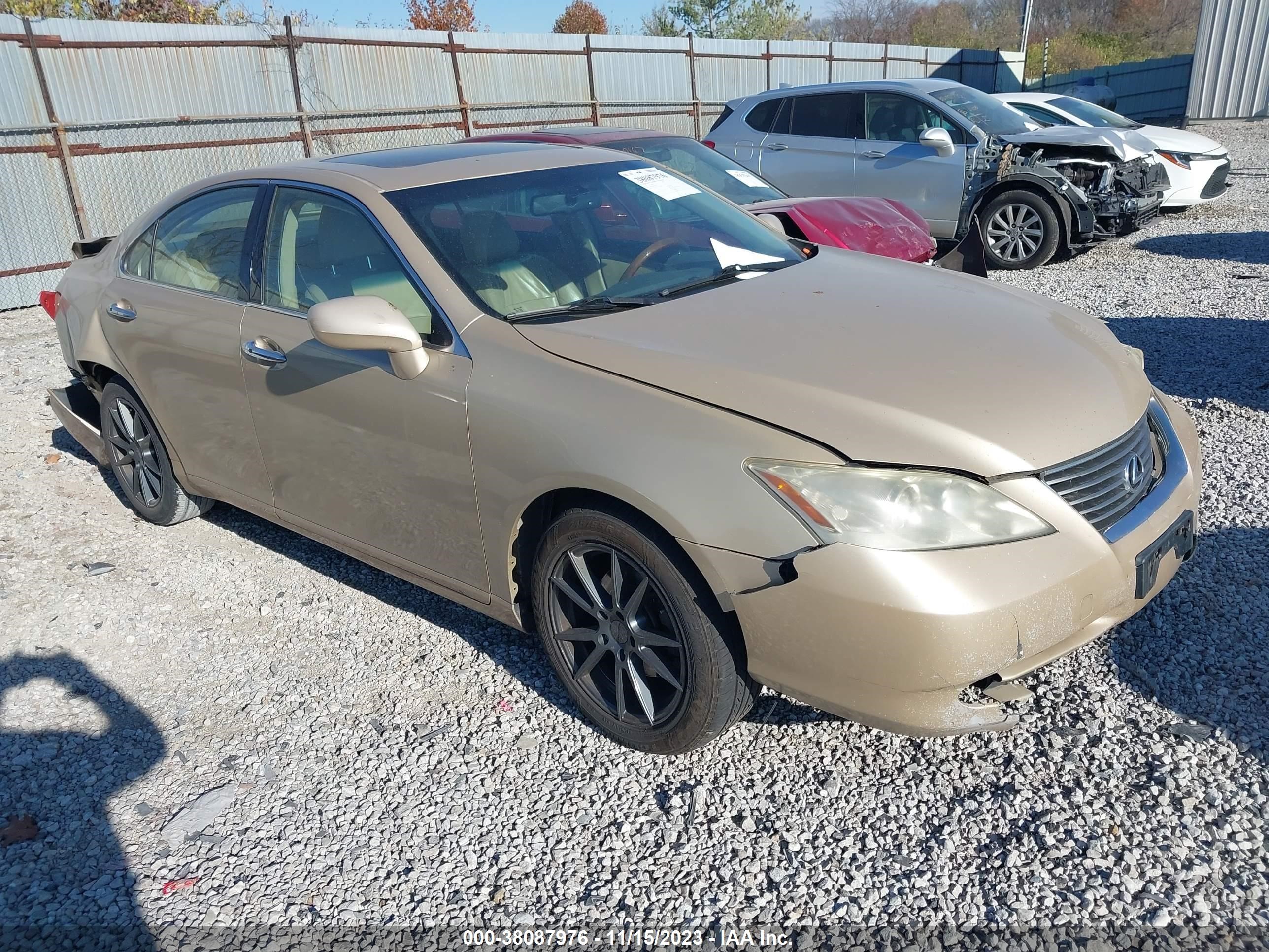 LEXUS ES 2008 jthbj46g282213113