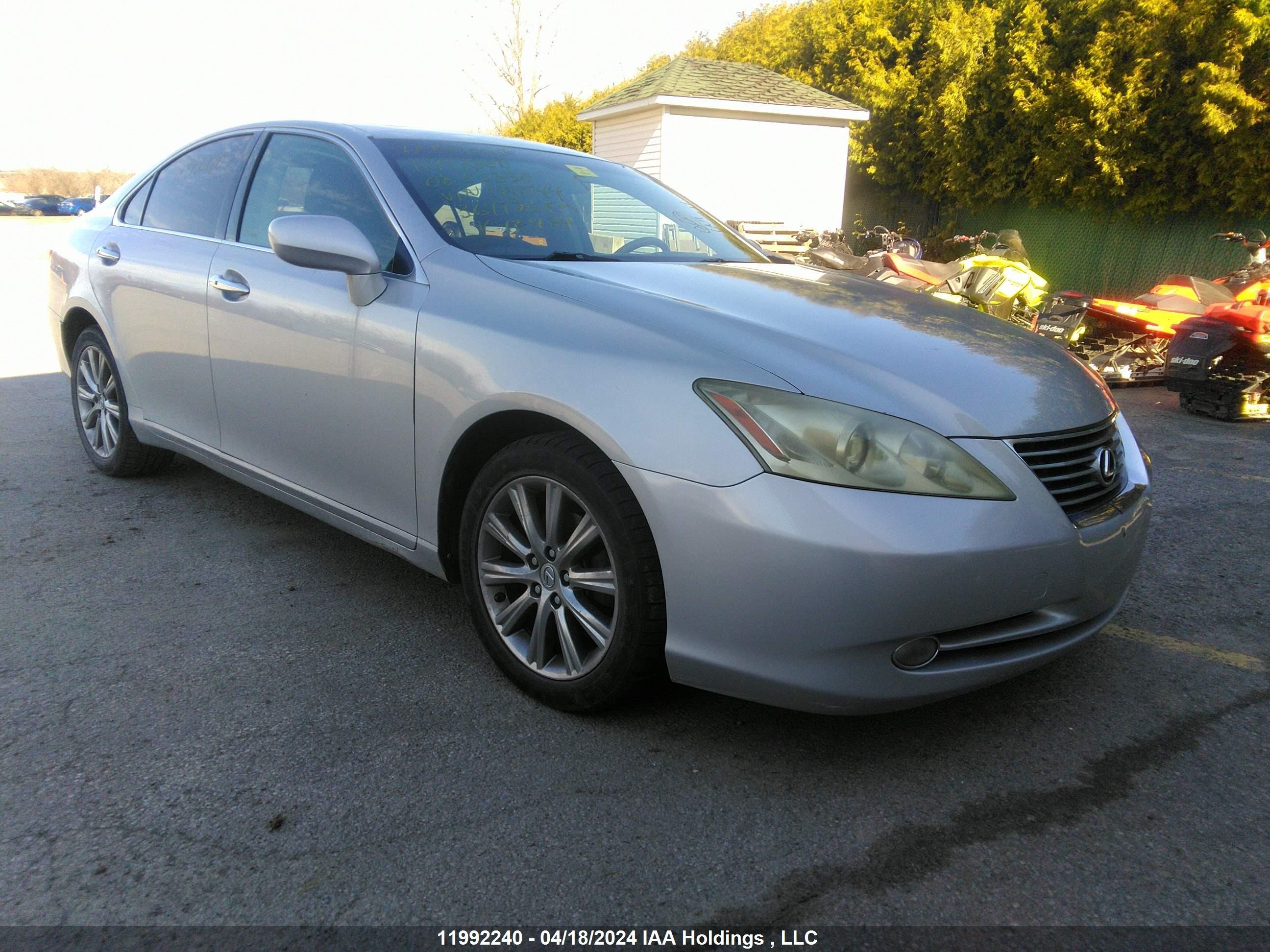 LEXUS ES 2008 jthbj46g382189744