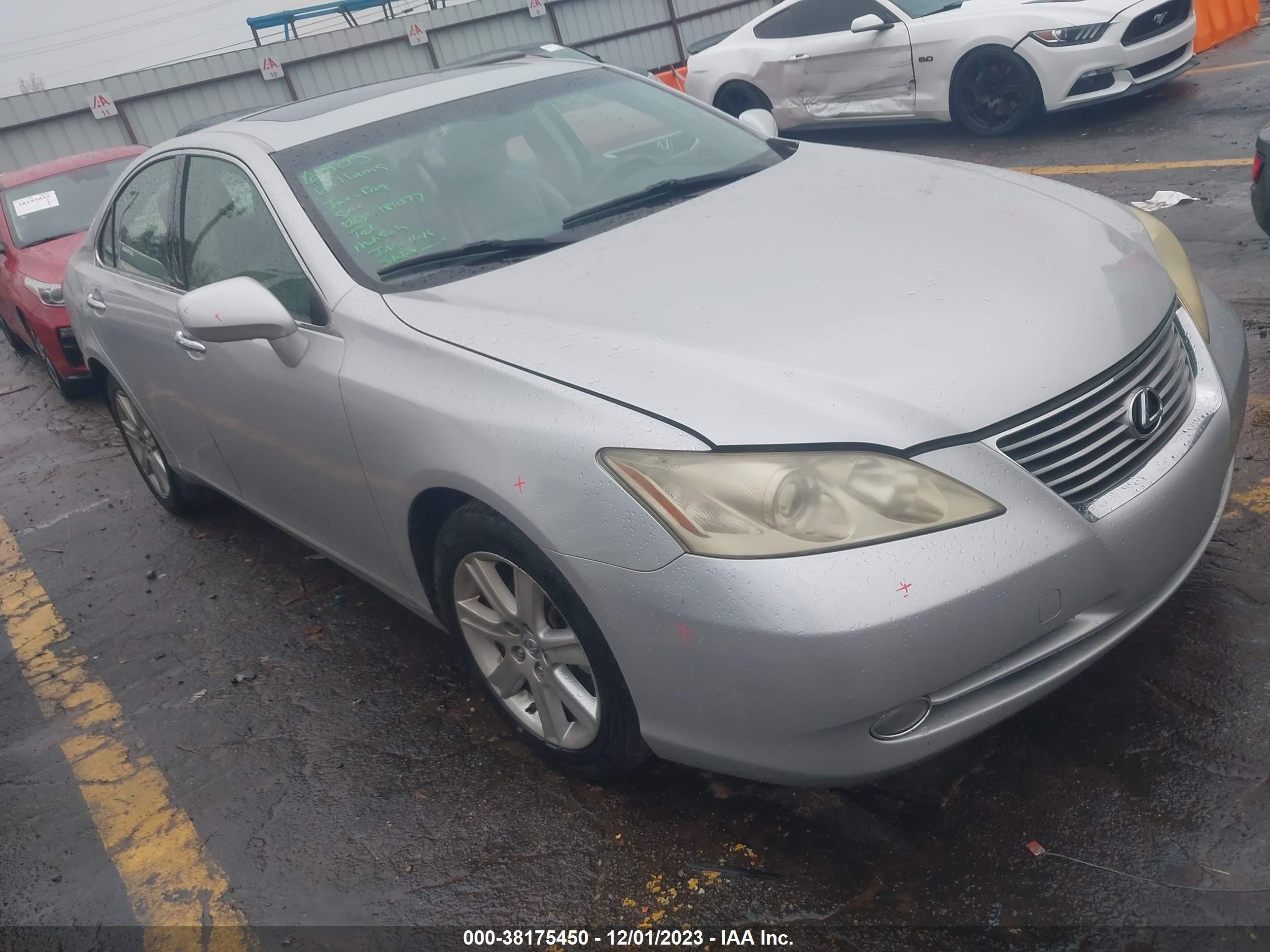 LEXUS ES 2008 jthbj46g382228672